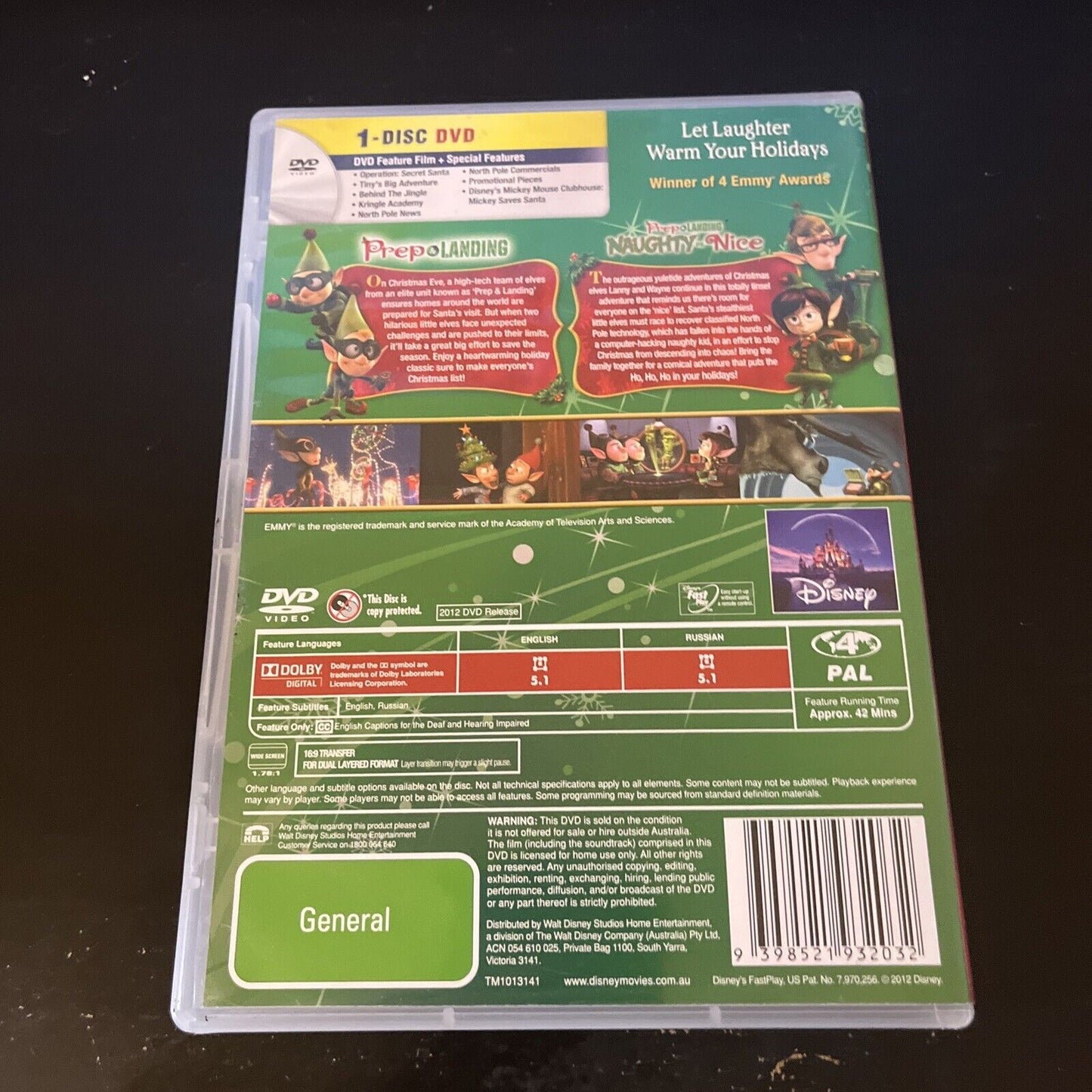 Prep & Landing / Naughty Vs. Nice (DVD, 2013) NEW Regaion 4