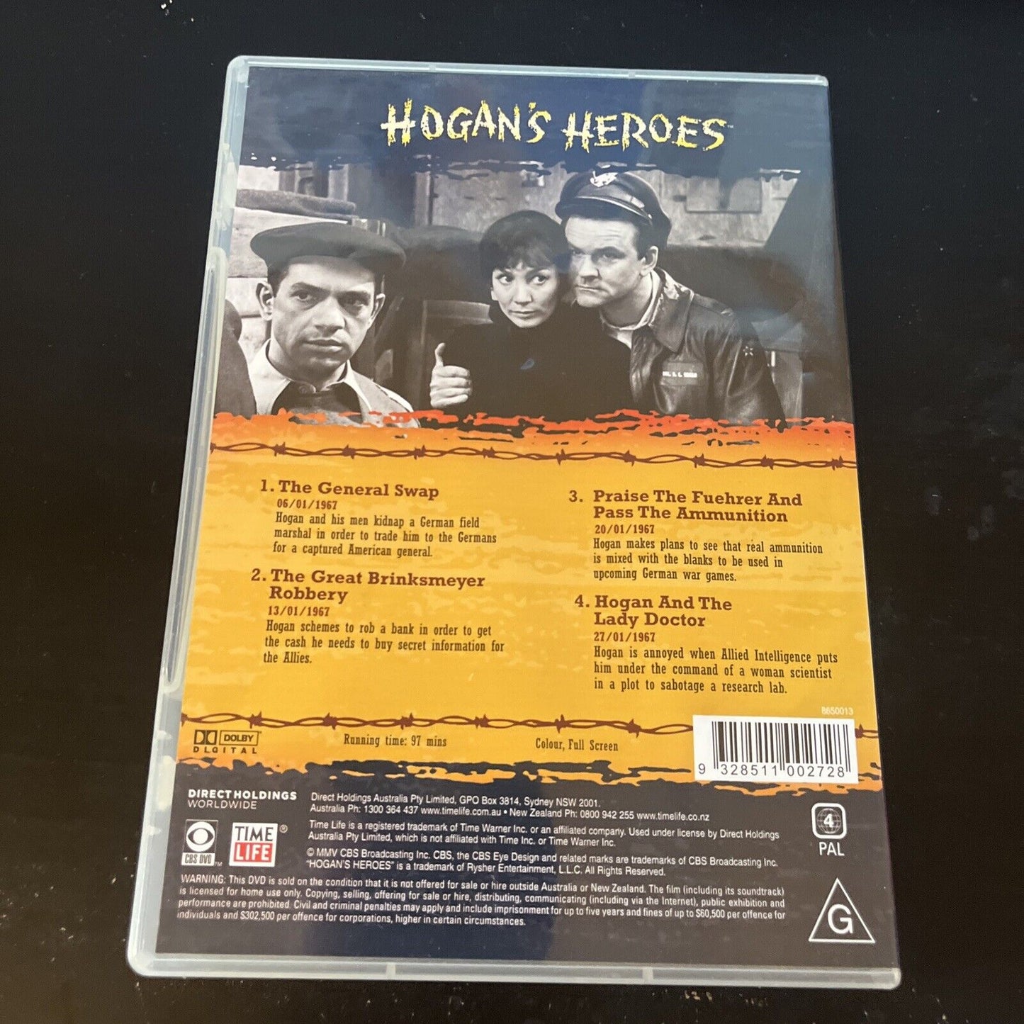 Hogan's Heroes - The General Swap (DVD, 1967) NEW Region 4