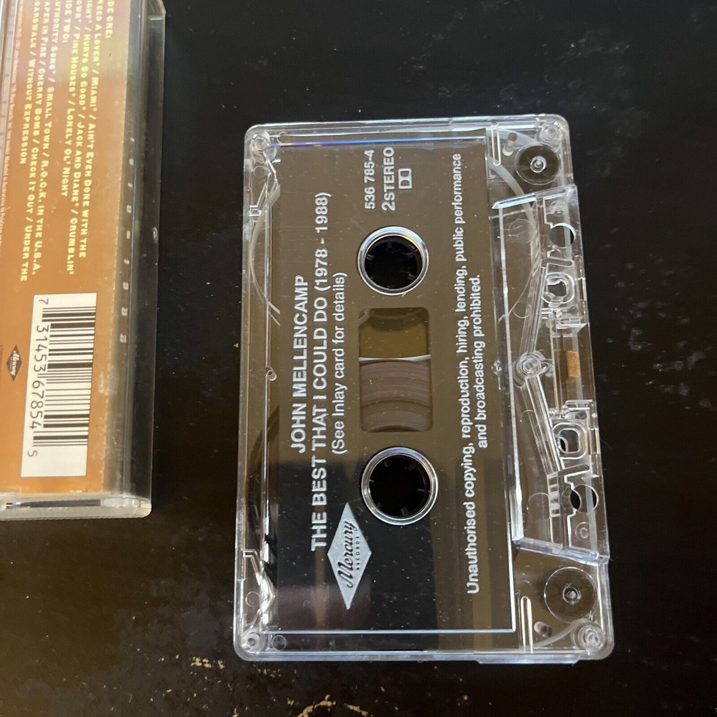 John Mellencamp - The Best That I Could Be 1978-1988 (Cassette Tape, 1997) 536 7