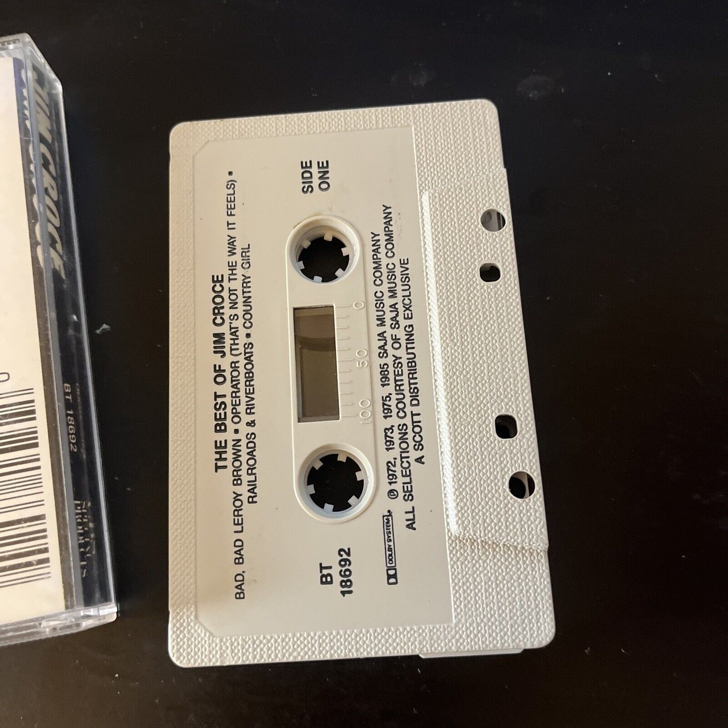 Jim Croce - The Best Of Jim Croce (Cassette Tape, 1985) Bt 18692