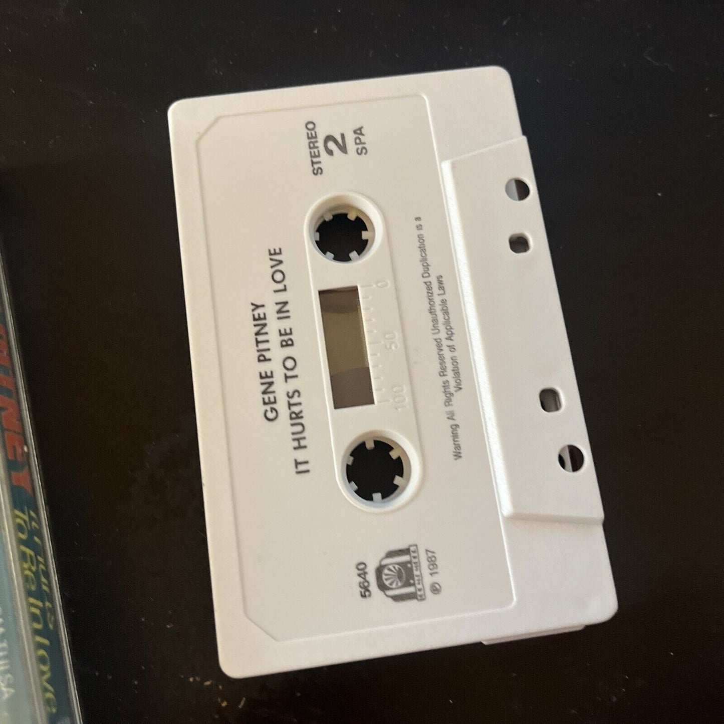 Gene Pitney - It Hurts To Be In Love (Cassette Tape, 1987) RMB 5640