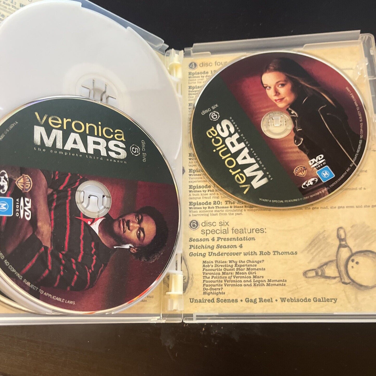 Veronica Mars Collection : Season 1-3 (DVD, 2007, 18-Disc) Region 4