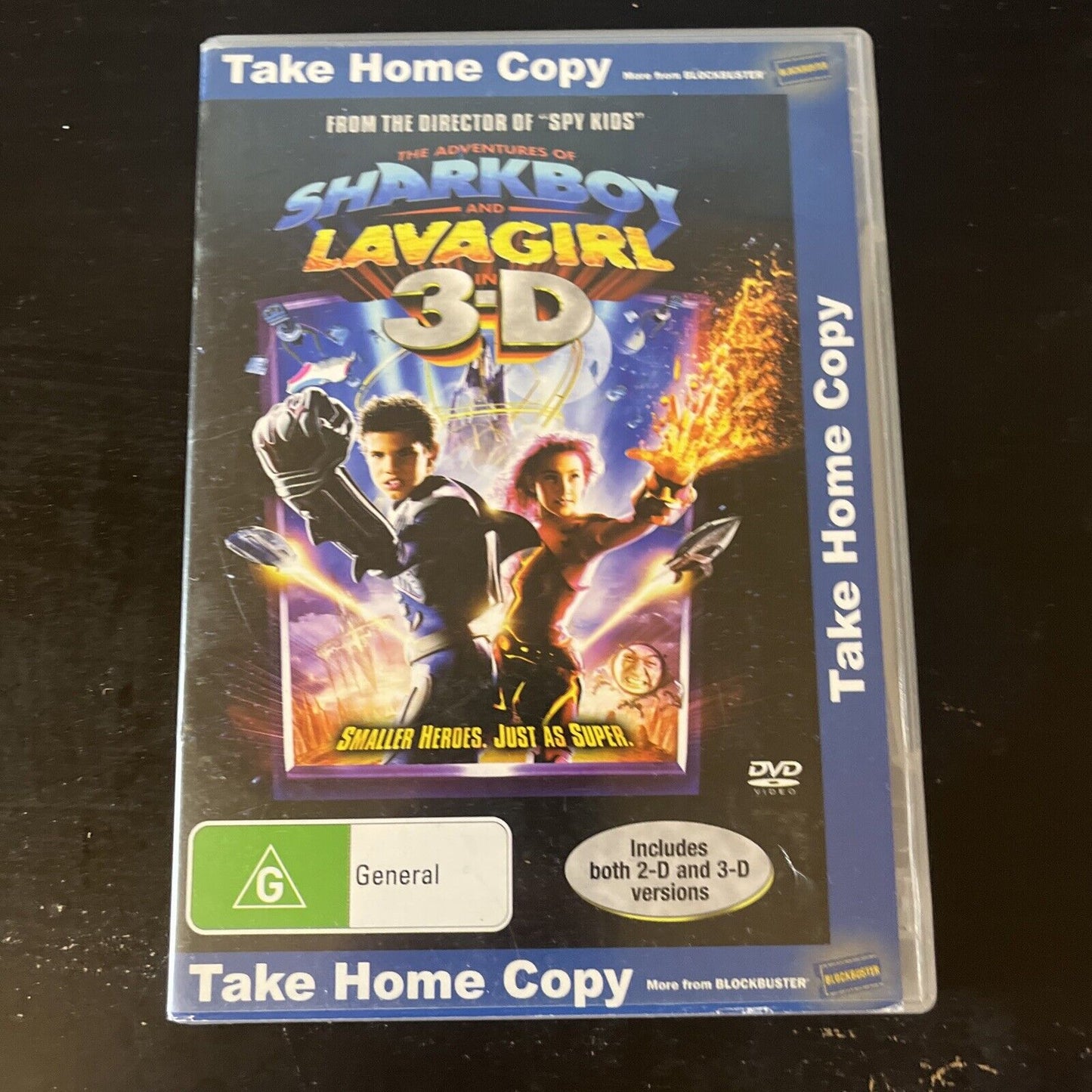 The Adventures Of Sharkboy & Lavagirl 3D (DVD, 2006) Region 4The Adventures Of S