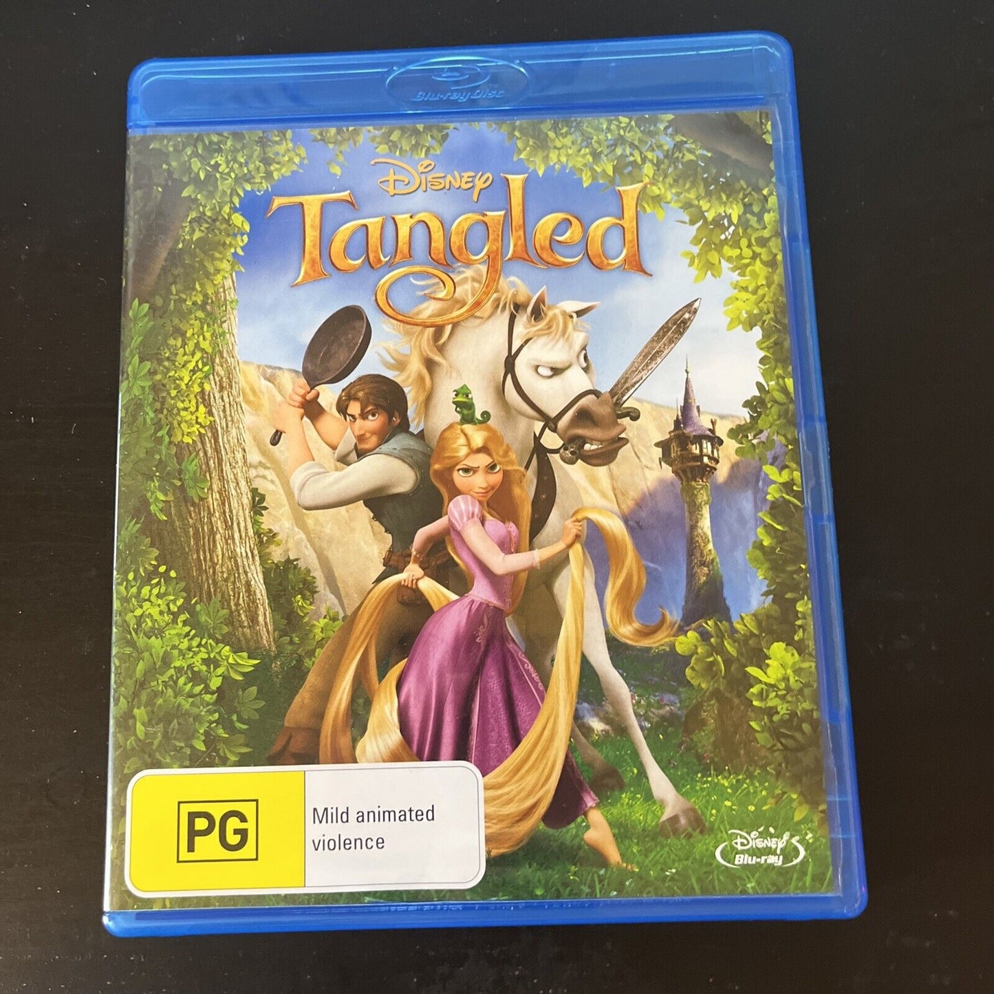 Tangled (Blu-ray, 2010) Mandy Moore, Zachary Levi, Donna Murphy Region B