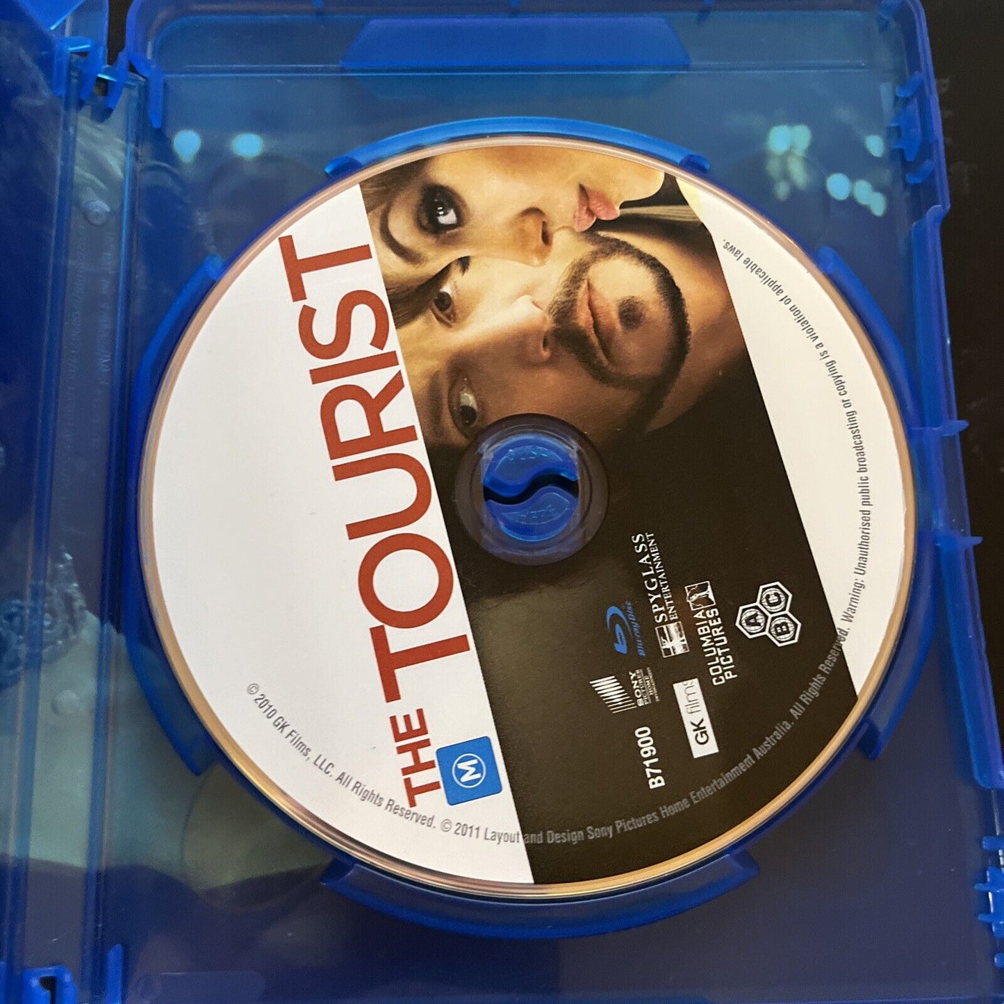 The Tourist (Blu-ray, 2010) Johnny Depp, Angelina Jolie All Regions