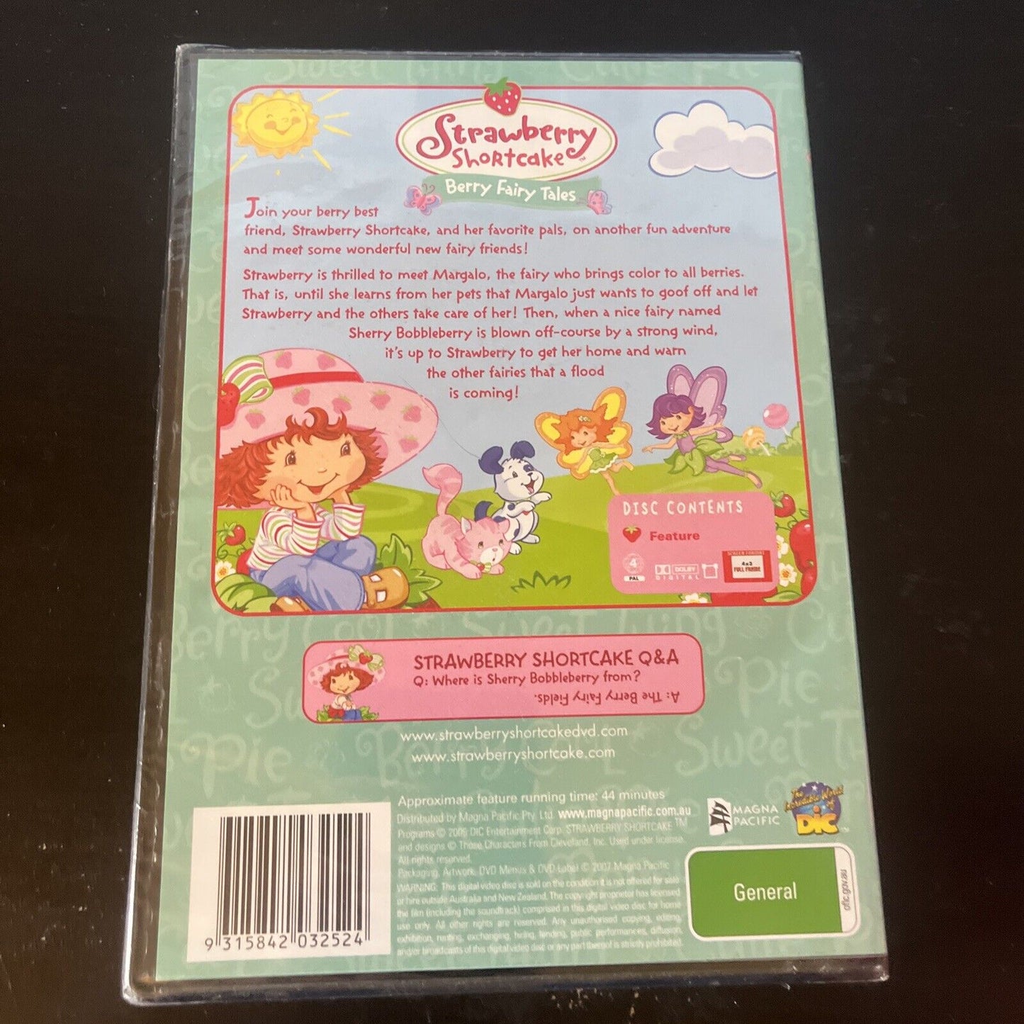 *New Sealed* Strawberry Shortcake - Berry Fairy Tales (DVD, 2006) Region 4