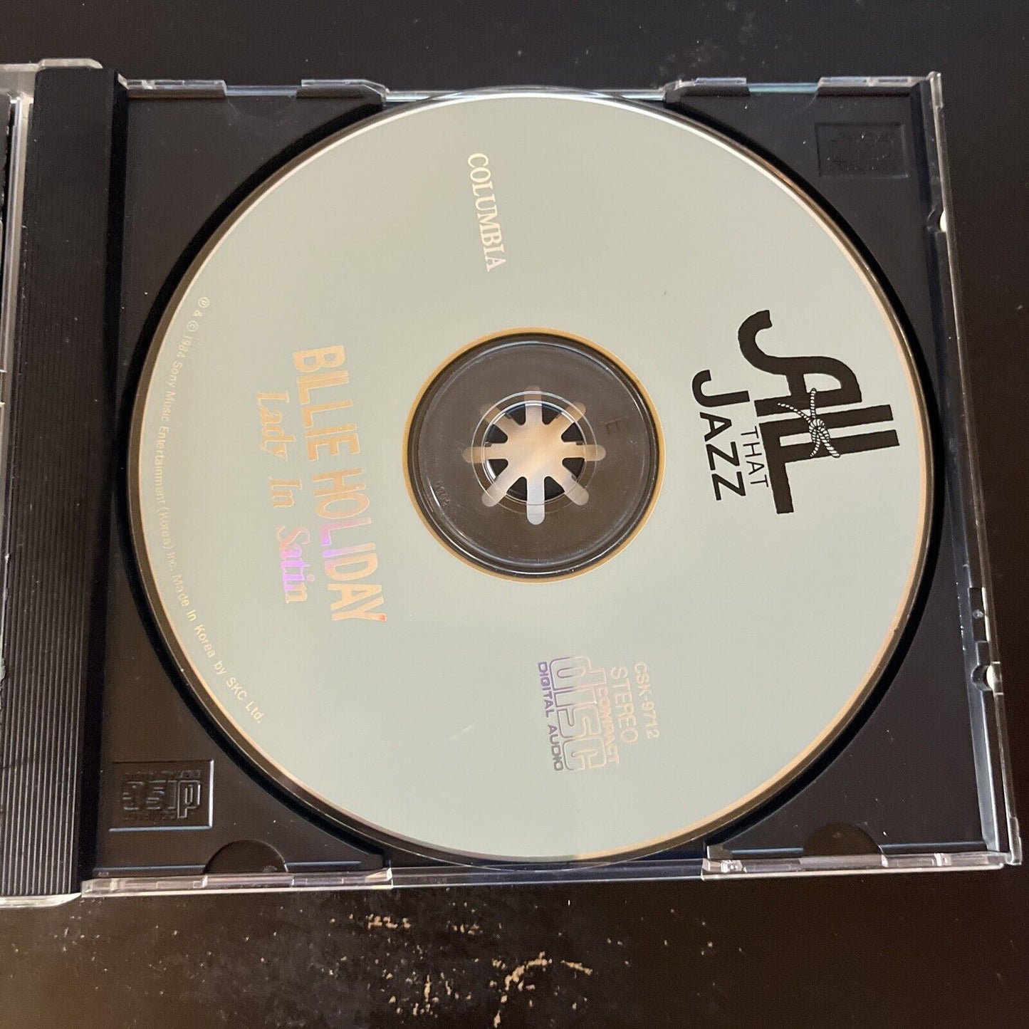 Billy Holiday - Lady In Satin (CD, 1995) CSK-9712