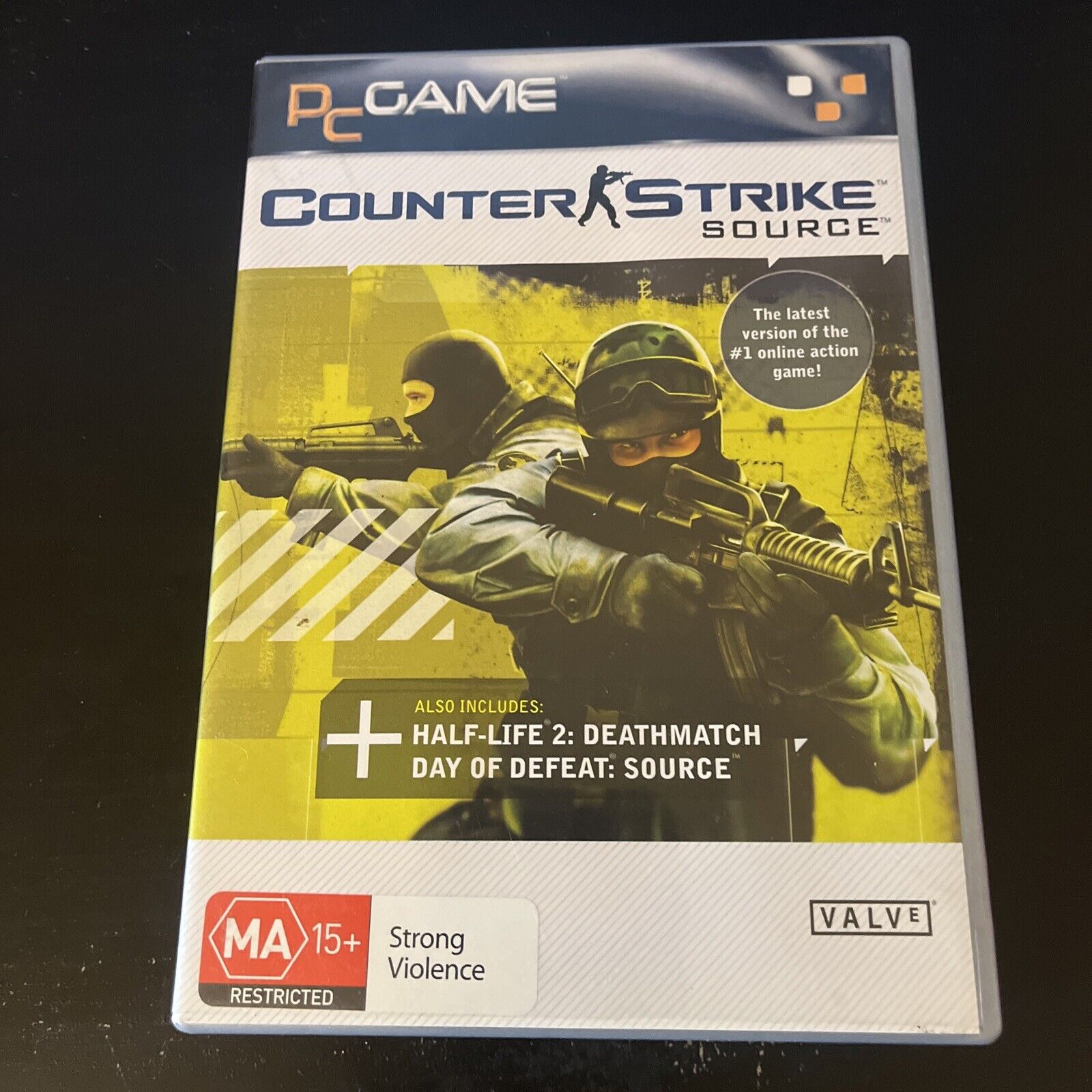 Counter Strike Source PC Game w/ Half Life 2: Deathmatch 4 Discs