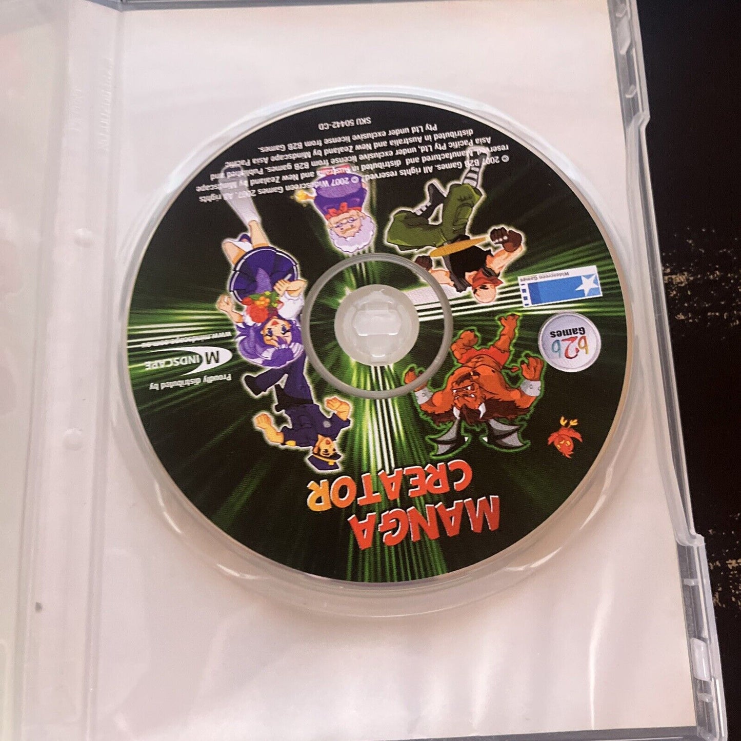 Manga Creater - Animation Comic Illustrator for PC CD ROM. Windows XP