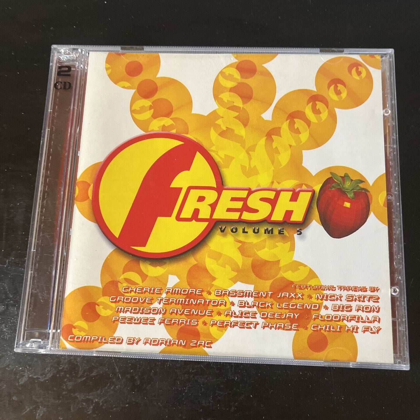 Fresh - Volume 5 (CD, 2000, 2-Disc) Adrian Zac Groove Terminator
