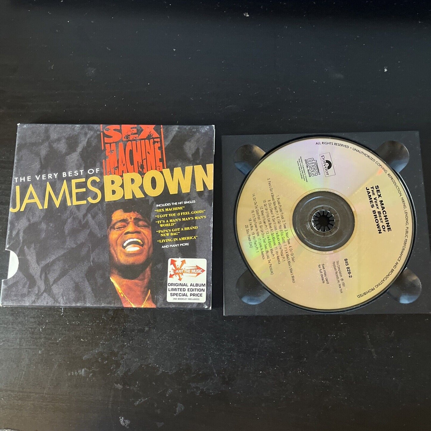 James Brown - Sex Machine: The Very Best of James Brown (CD, 2006)