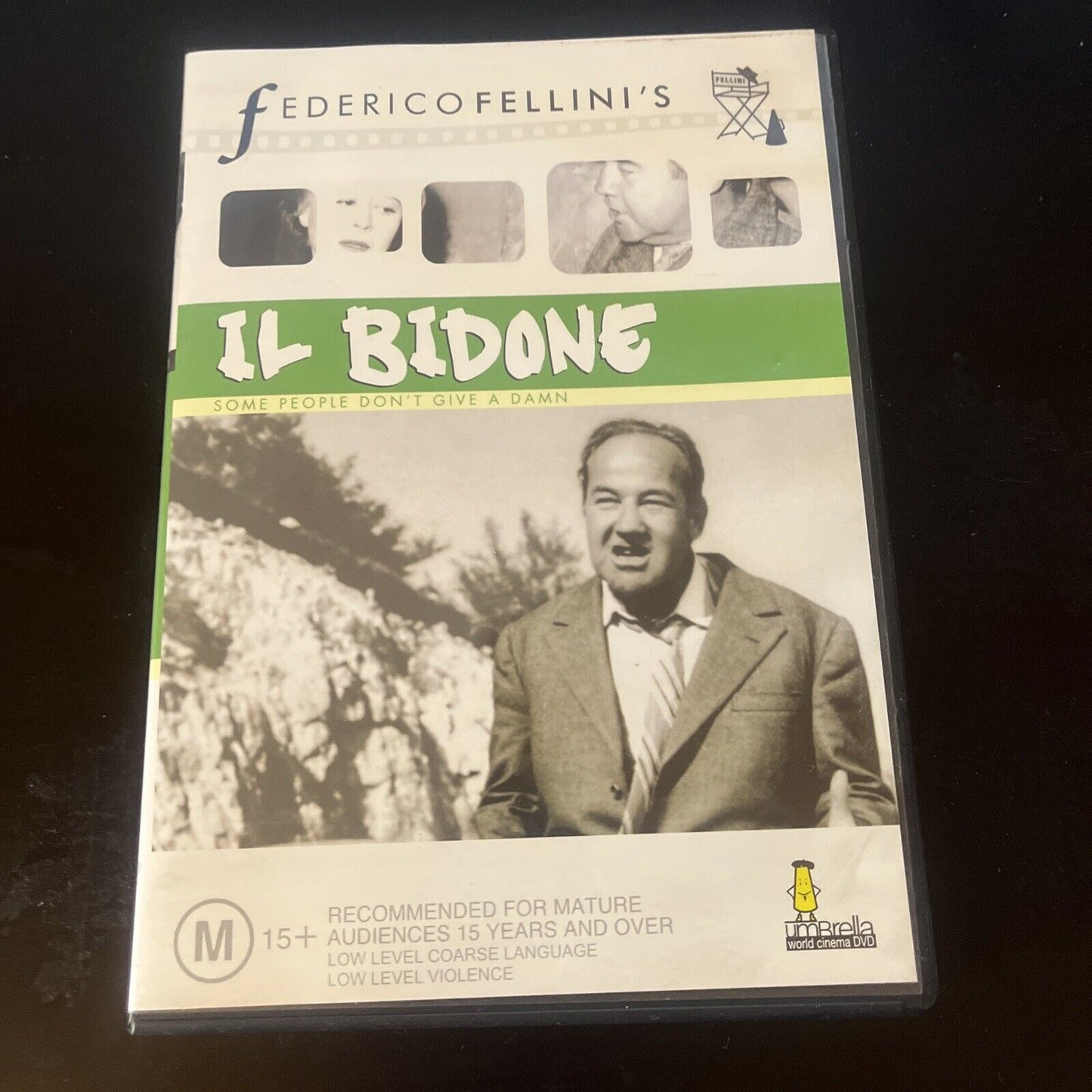 Il Bidone (DVD, 1955) Broderick Crawford, Giulietta Masina, NEW Region 4