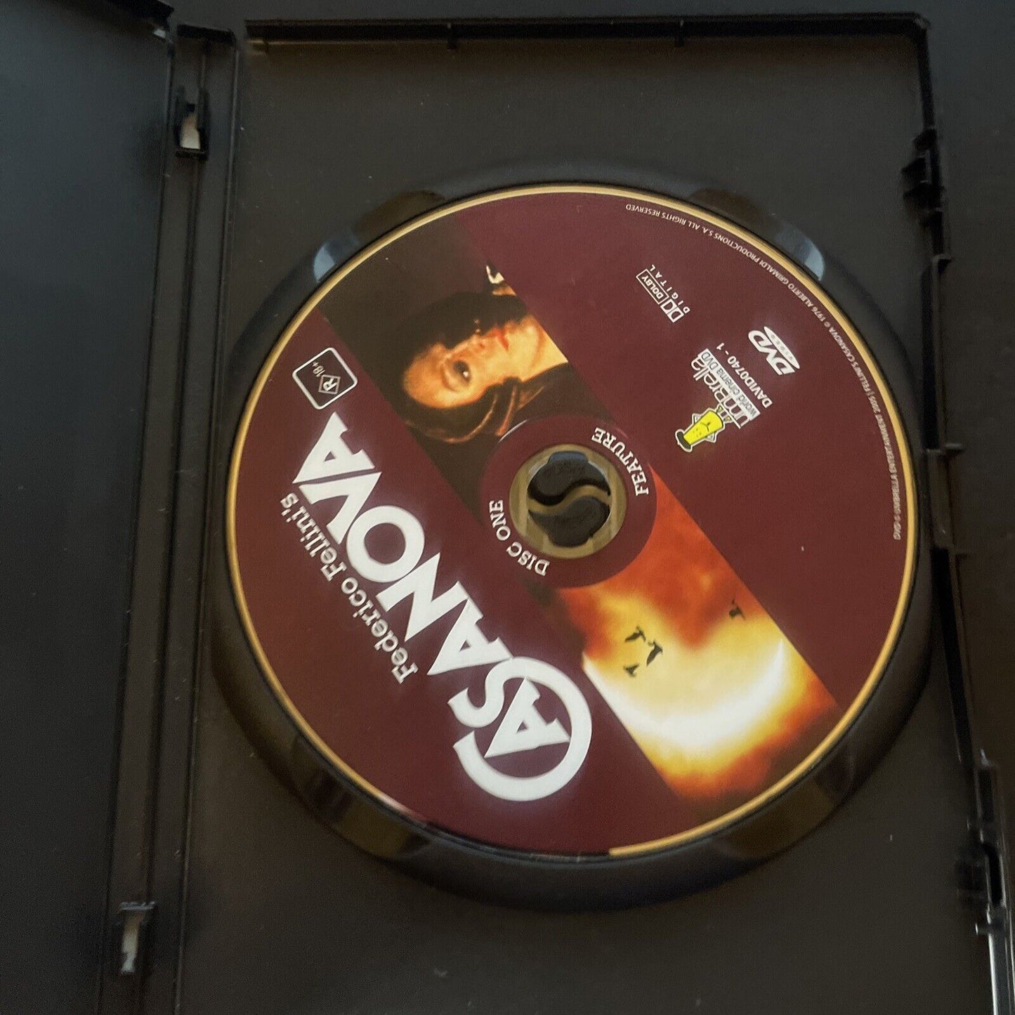 Federico Fellini: Casanova (DVD, 1976) Donald Sutherland All Regions