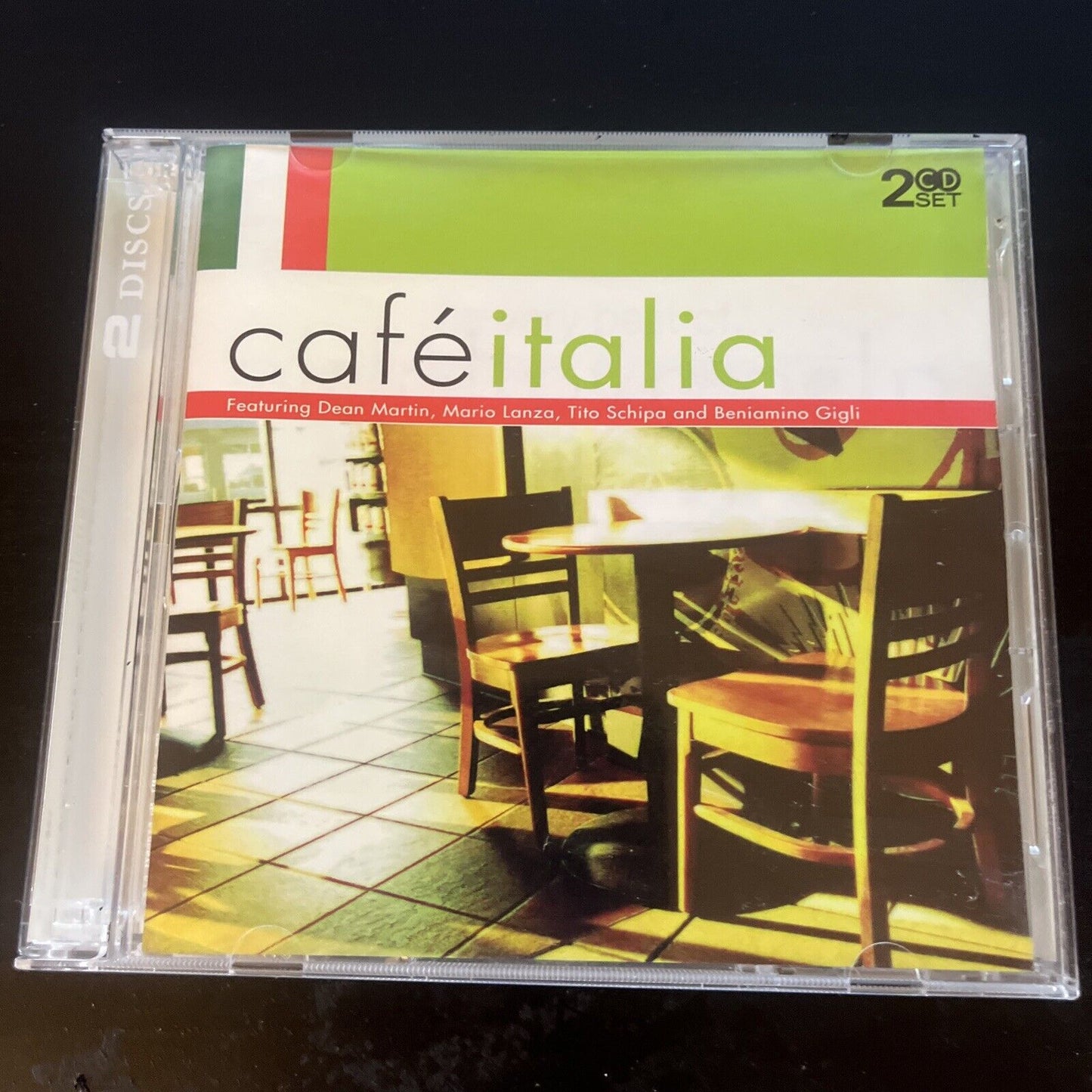 Café Italia - Italian Serenade, Dean Martin, Mario Lanza (CD, 2008, 2-Disc)