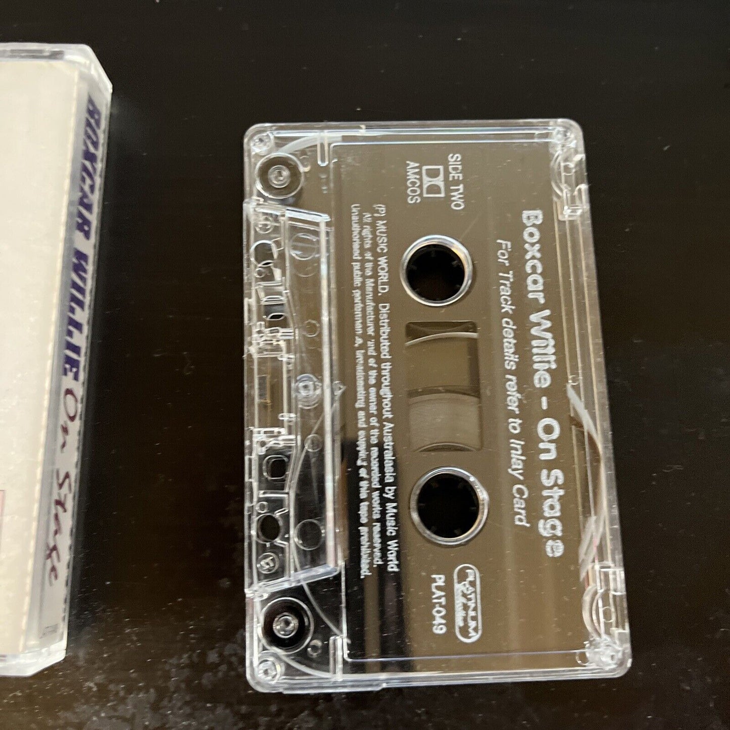 Boxcar Willie - On Stage (Cassette Tape, 1996)