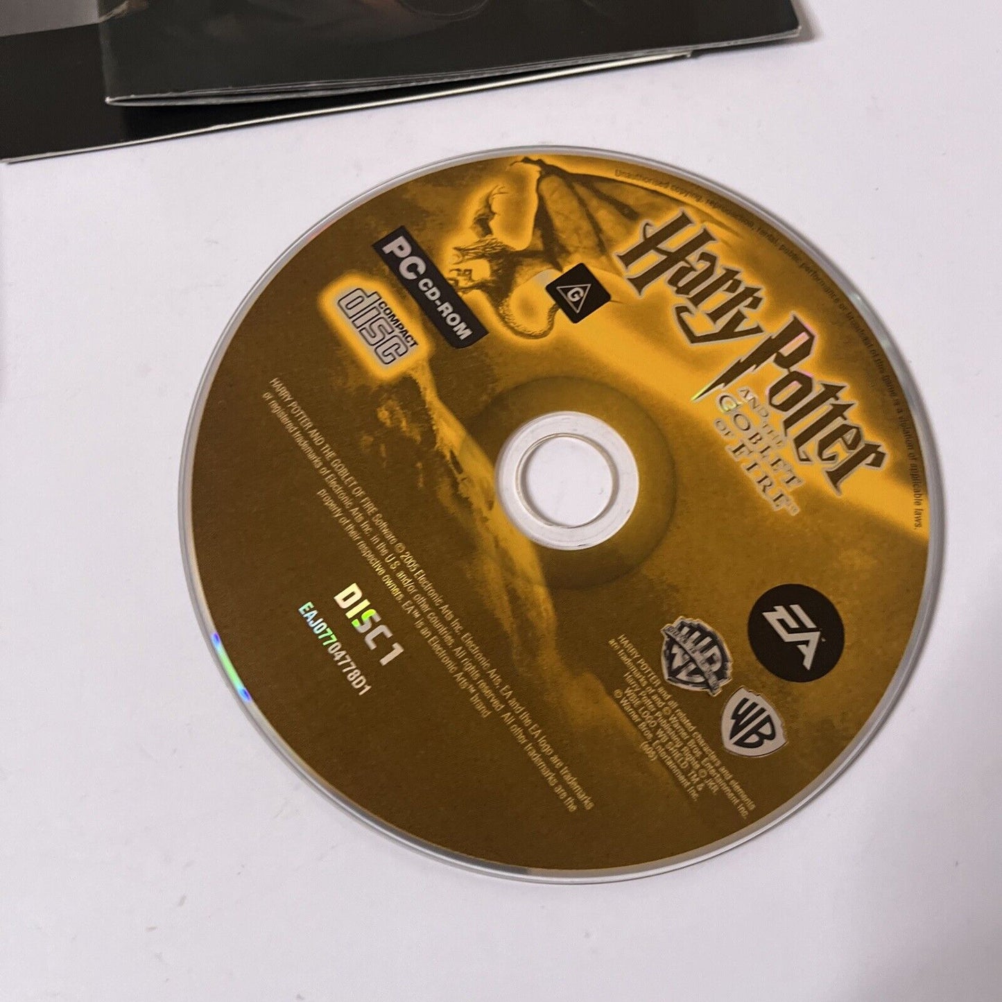Harry Potter and the Goblet of Fire - PC CDROM Manual