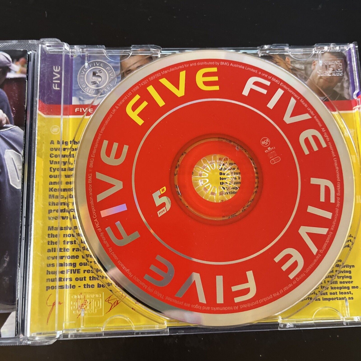 5ive: The Album by Five (CD, 1998)