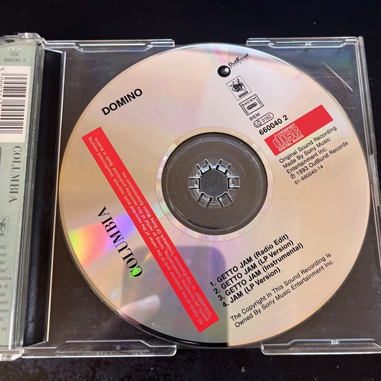 Domino - Getto Jam (CD, 1993)