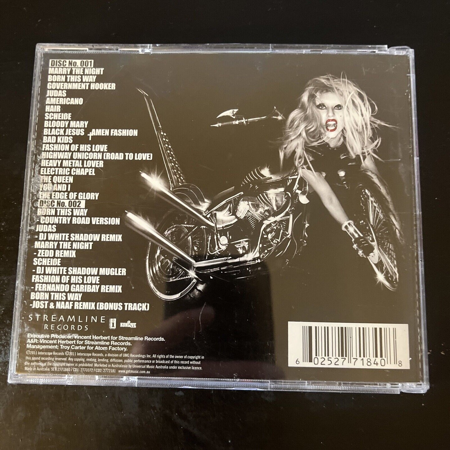 Lady Gaga - Born This Way & The Fame Monster (CD, 4-Disc)