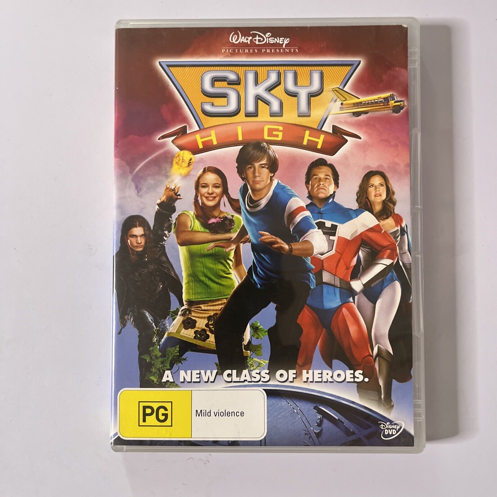 Sky High (DVD, 2005) Bruce Campbell, Kurt Russell Region 4 – Retro