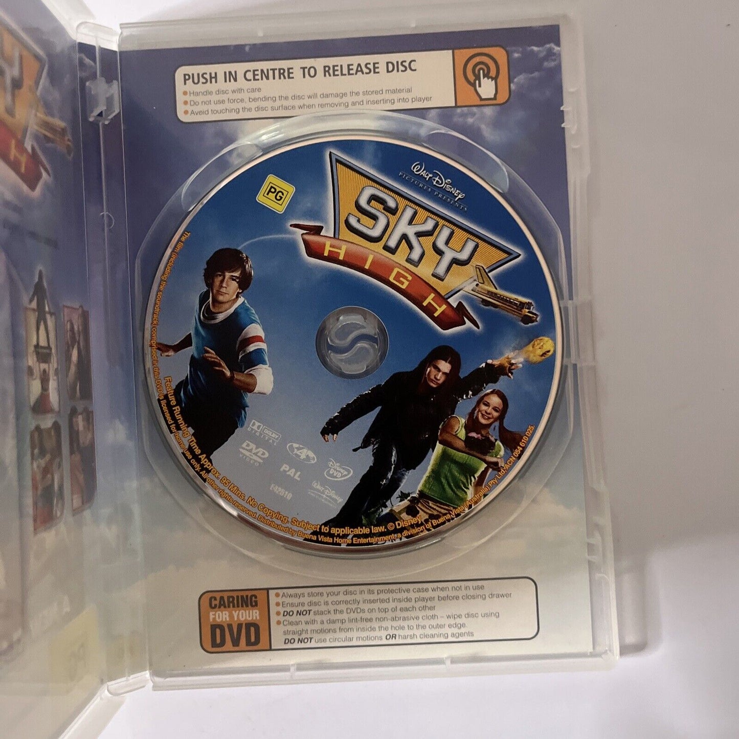 Sky High (DVD, 2005) Bruce Campbell, Kurt Russell Region 4