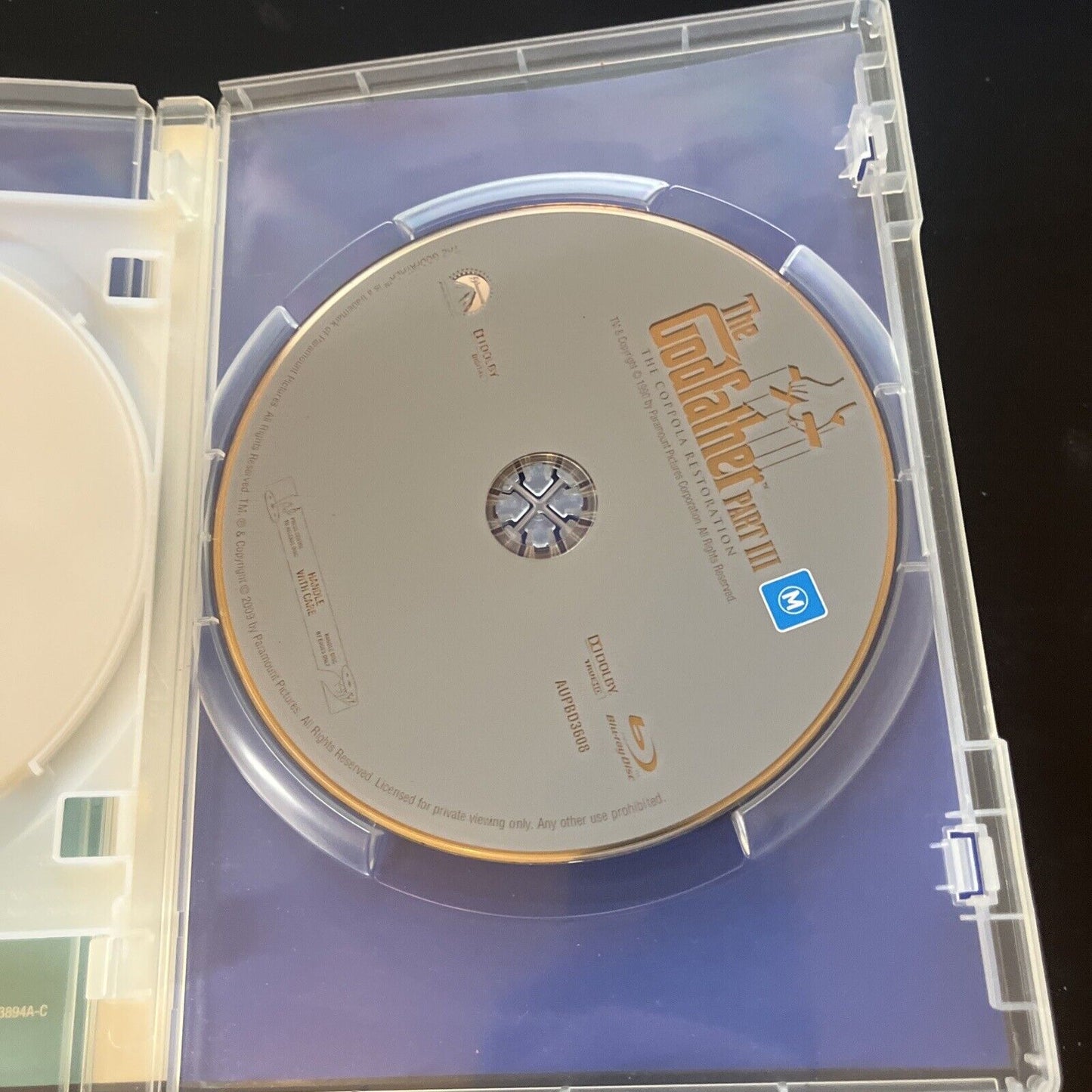 The Godfather 1,2,3 - The Coppola Restoration (Bluray, 3-Disc) Region B