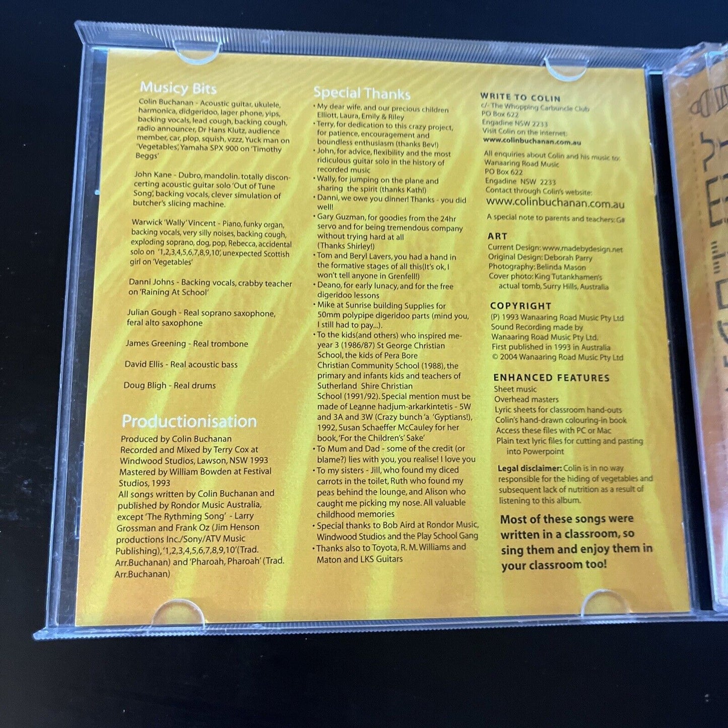 Colin Buchanan - I Want My Mummy! (CD, 1993)