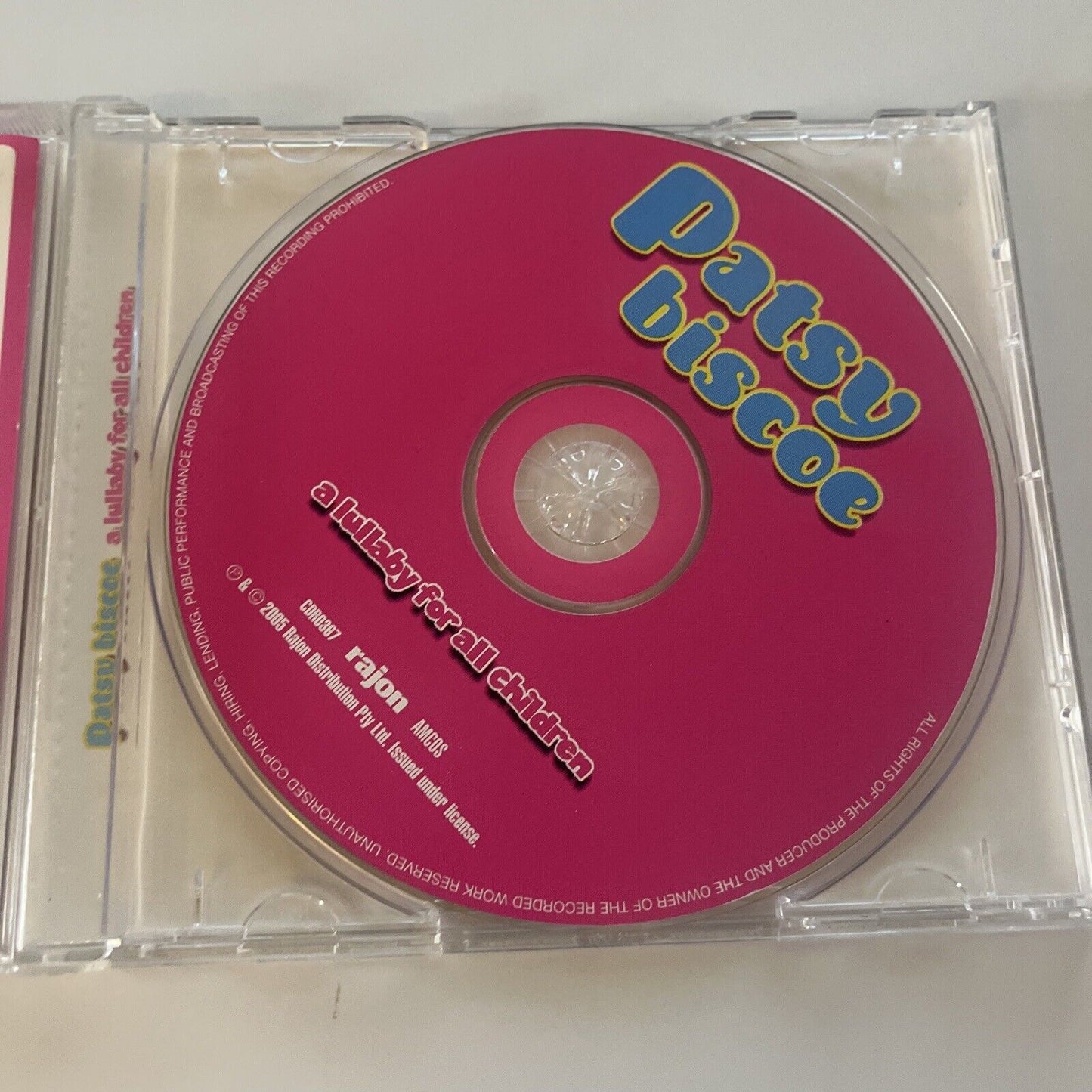 Patsy Biscoe - A Lullaby For All Children (CD, 2005)