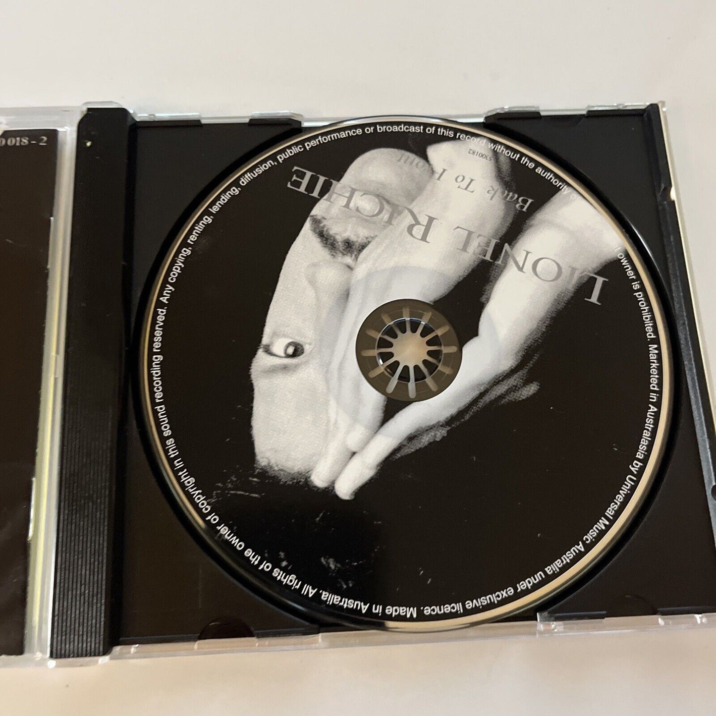 Lionel Richie - Back to Front (CD, 1992)