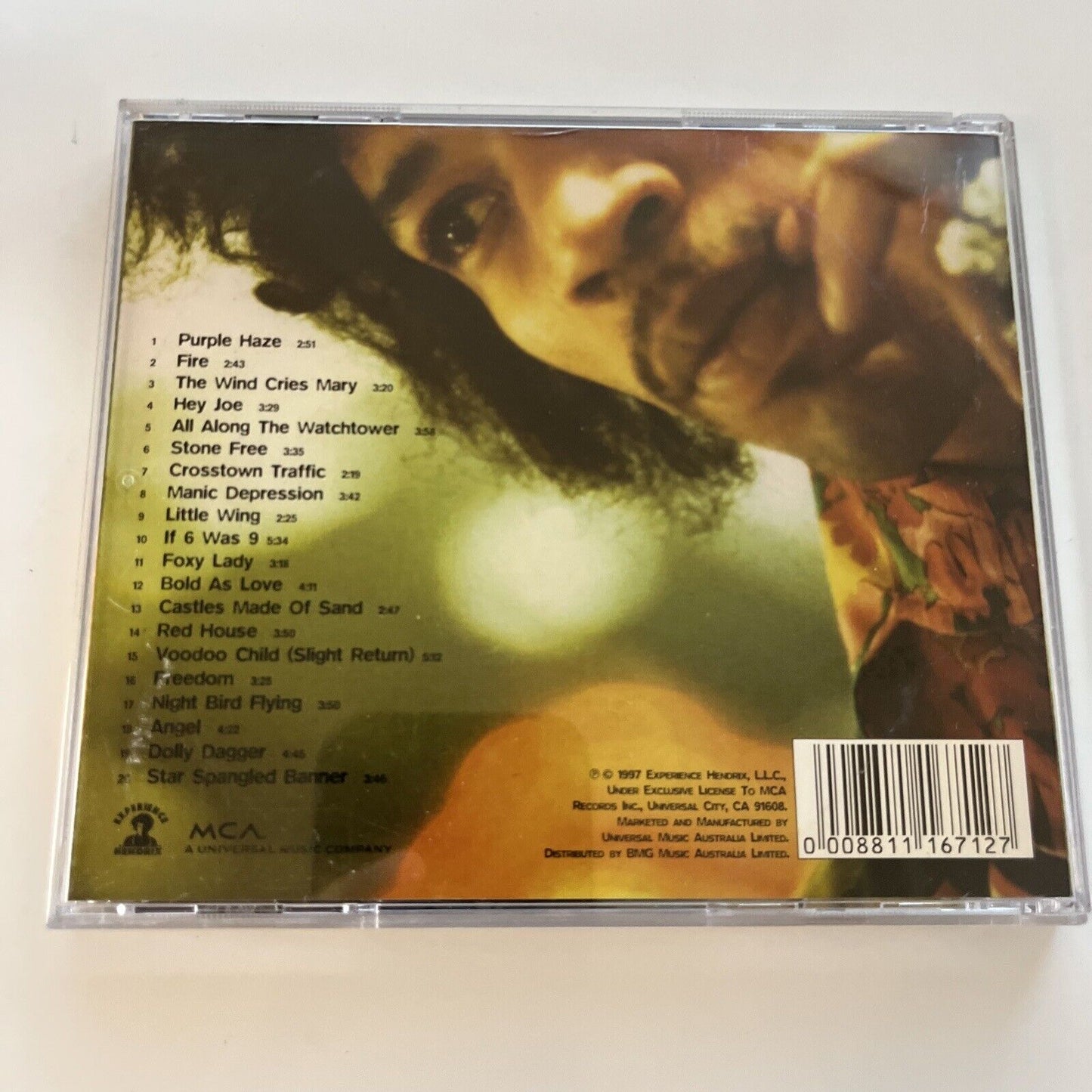 Jimi Hendrix - Experience Hendrix: The Best of Jimi Hendrix (CD, 1998)