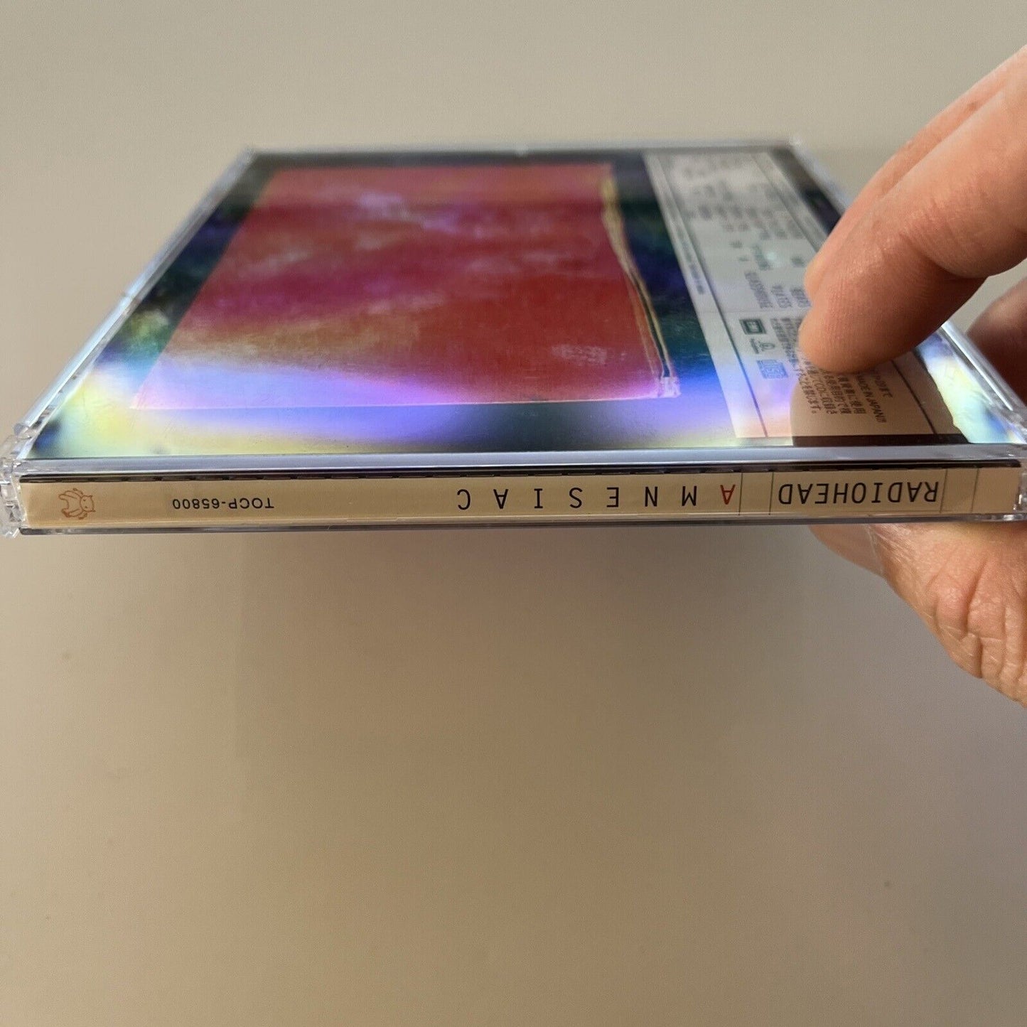 Radiohead - Amnesiac (CD, 2000) JAPANESE PROMO TOCP-65800 Obi