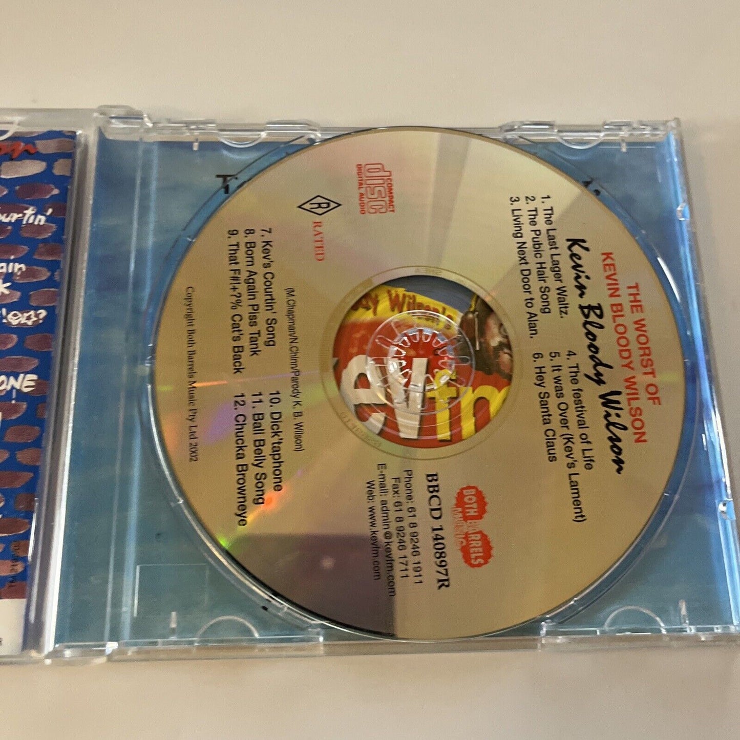 Kevin Bloody Wilson - The Worst Of by Kevin Bloody Wilson (CD, 1992)