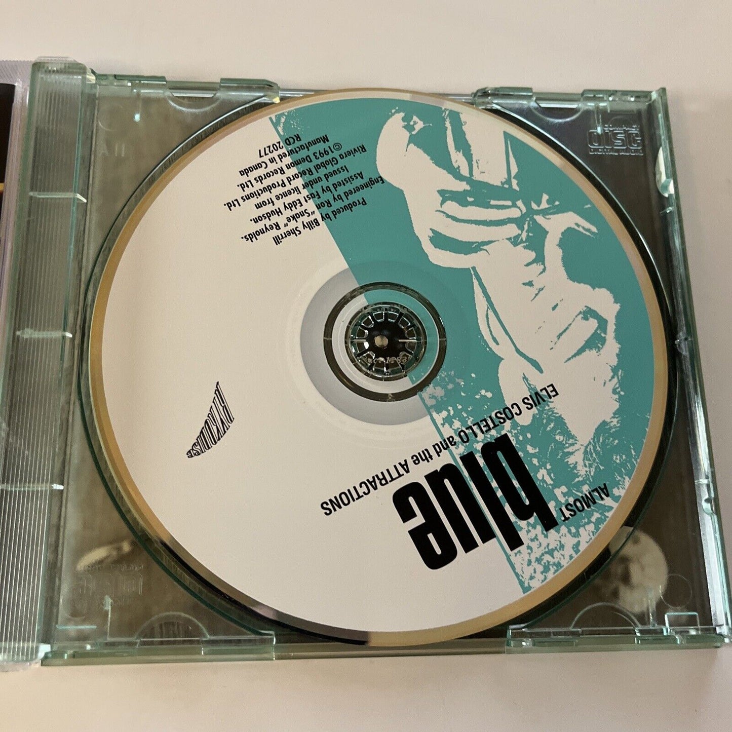 Elvis Costello & the Attractions - Almost Blue (CD, 1994)