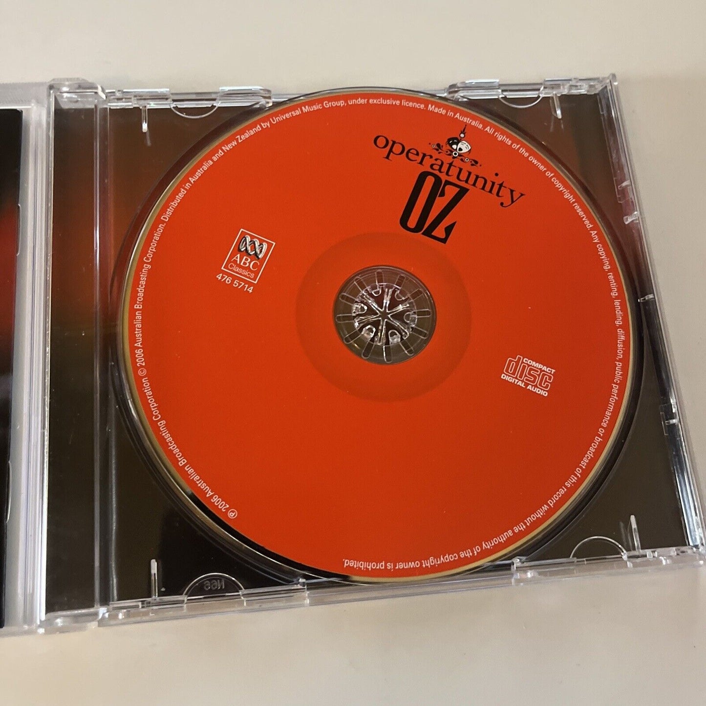 OPERATUNITY OZ - Mozart, Puccini, Verdi, Wagner, Rossini (CD, 2006) ABC Classics