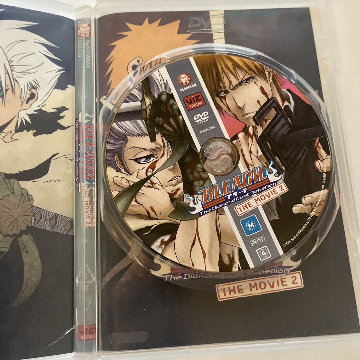 Bleach The Movie 2 - The Diamond Dust Rebellion (DVD, 2008) Region 4