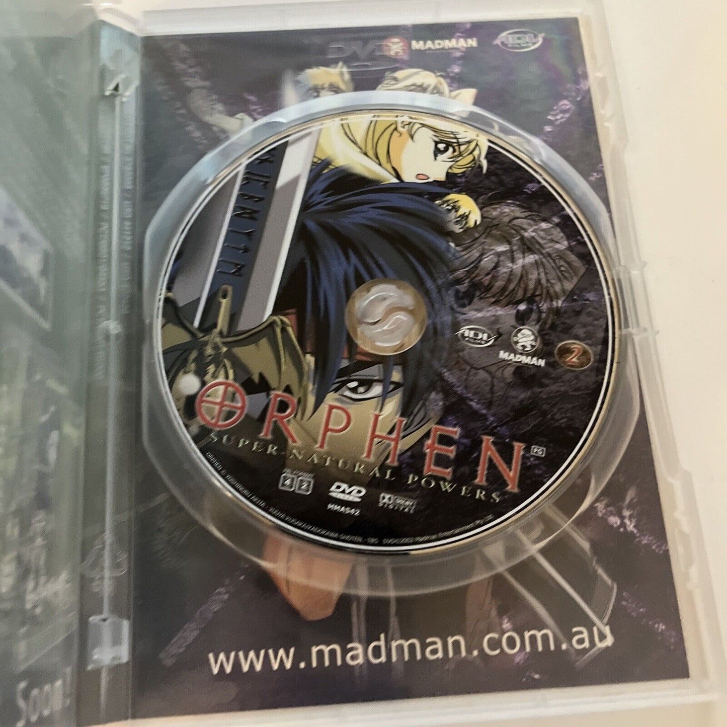 Orphen - Volume 1 2 3 4 5 6 (DVD, 2001, 6-Disc) Region 4