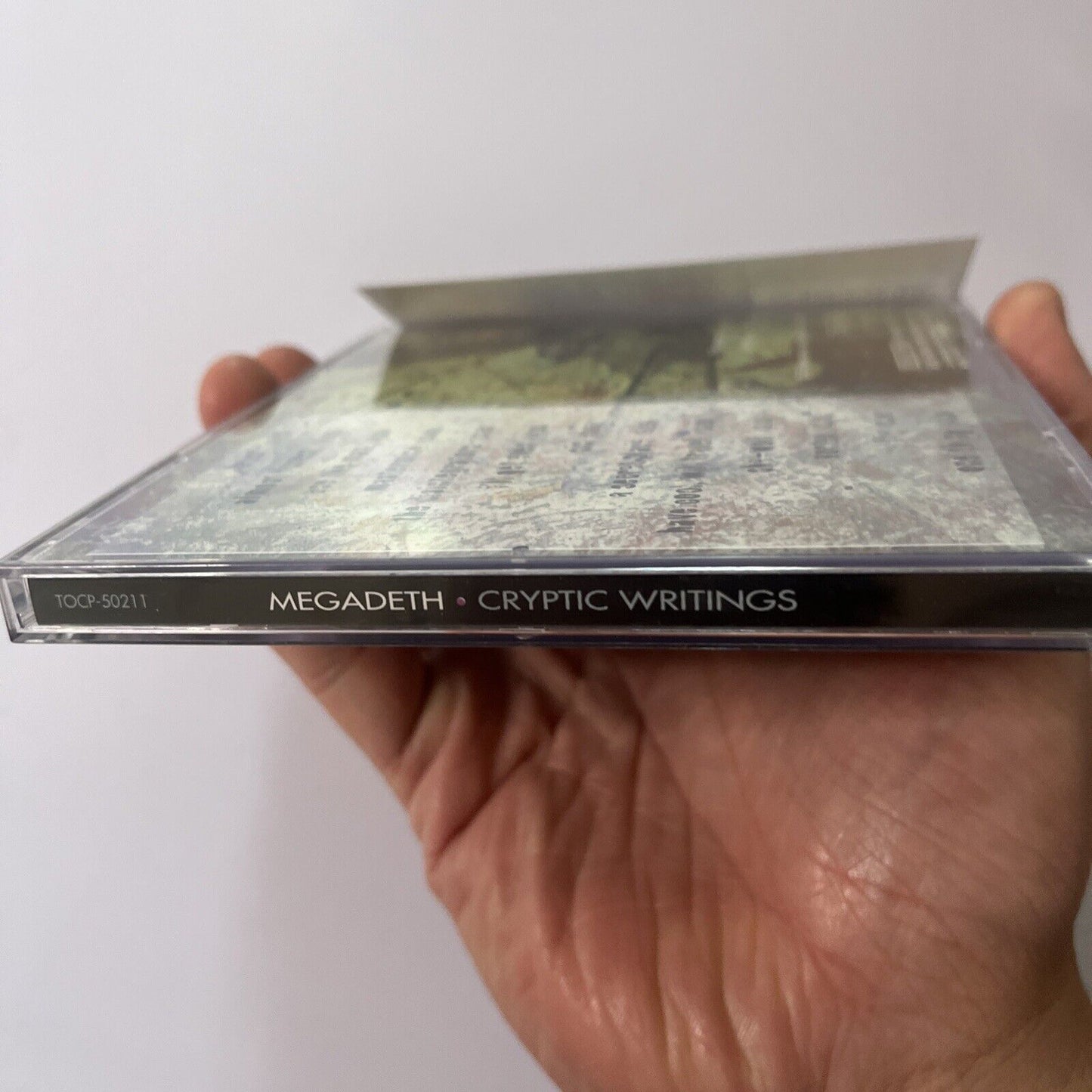 Megadeth - Cryptic Writing (CD, 1997) Tocp-50211 Obi Japan
