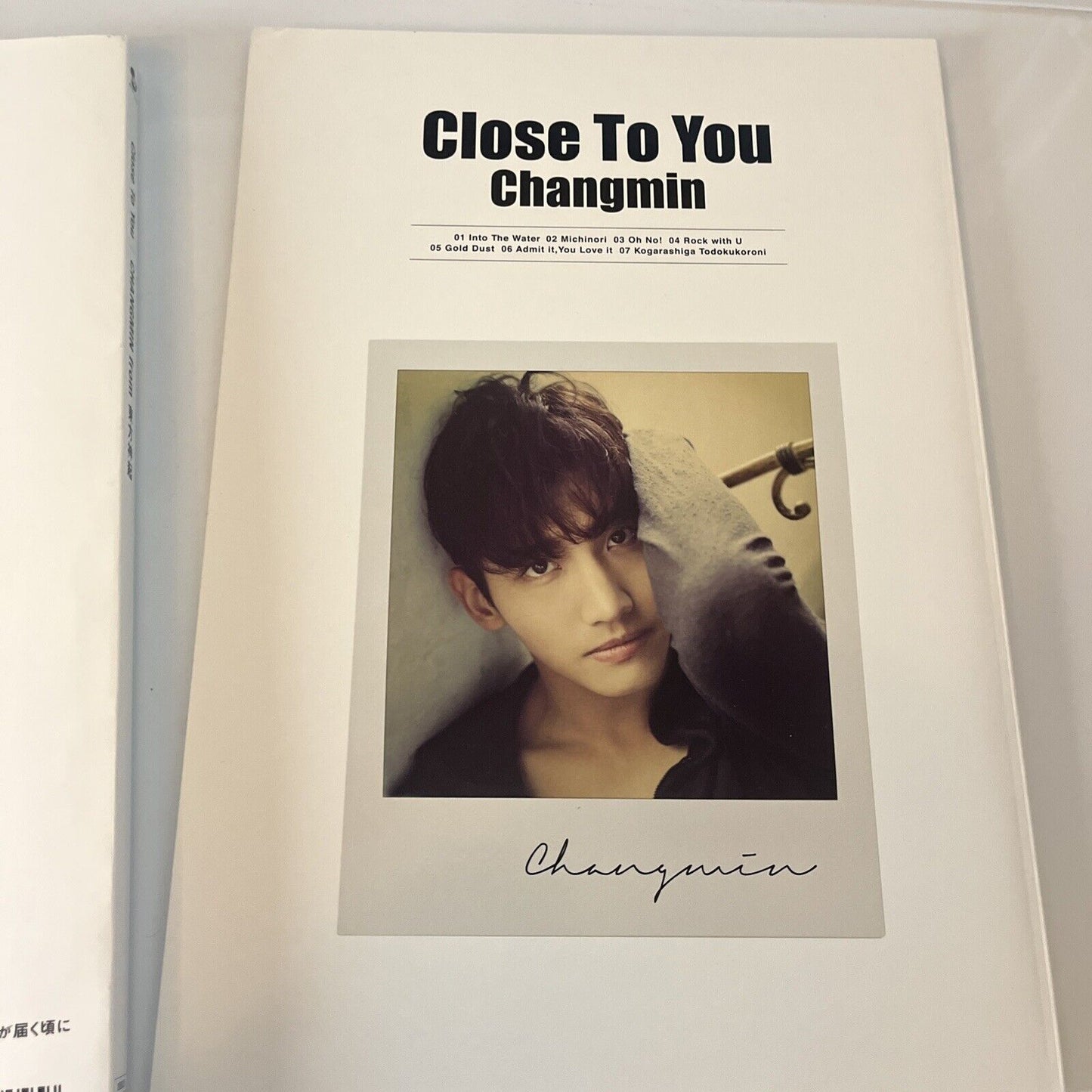 Changmin - Close To You (CD + DVD + Book, 2-Disc) Limited Edition Region 2