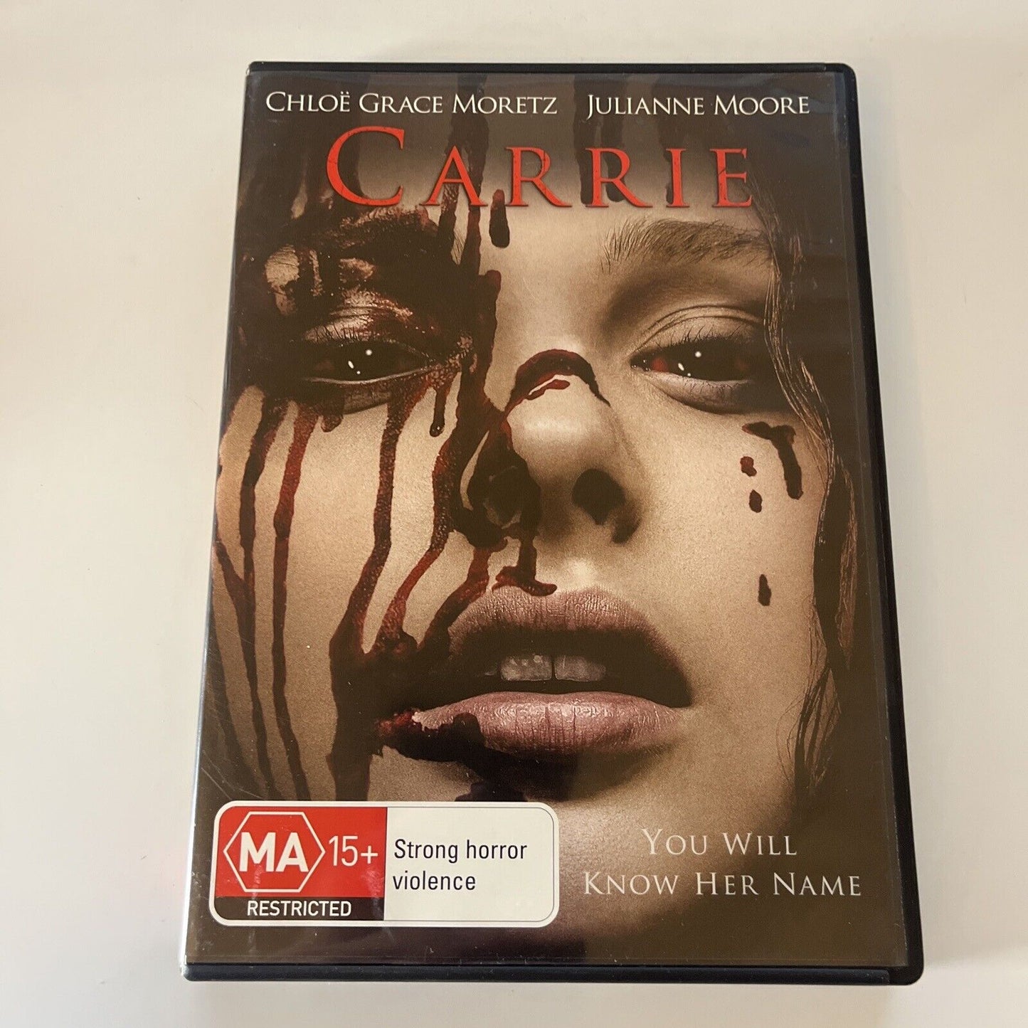Carrie (DVD, 2013) Julianne Moore, Chloé Grace Moretz NEW Region 4