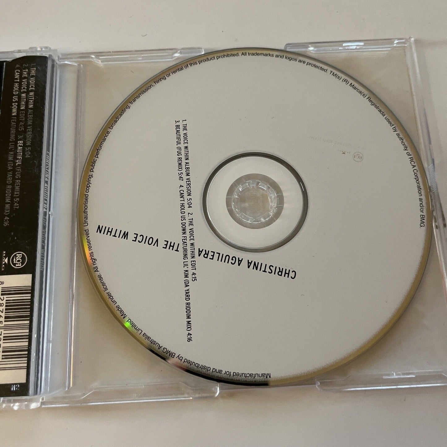 Christina Aguilera - Voice Within (CD, 2003)