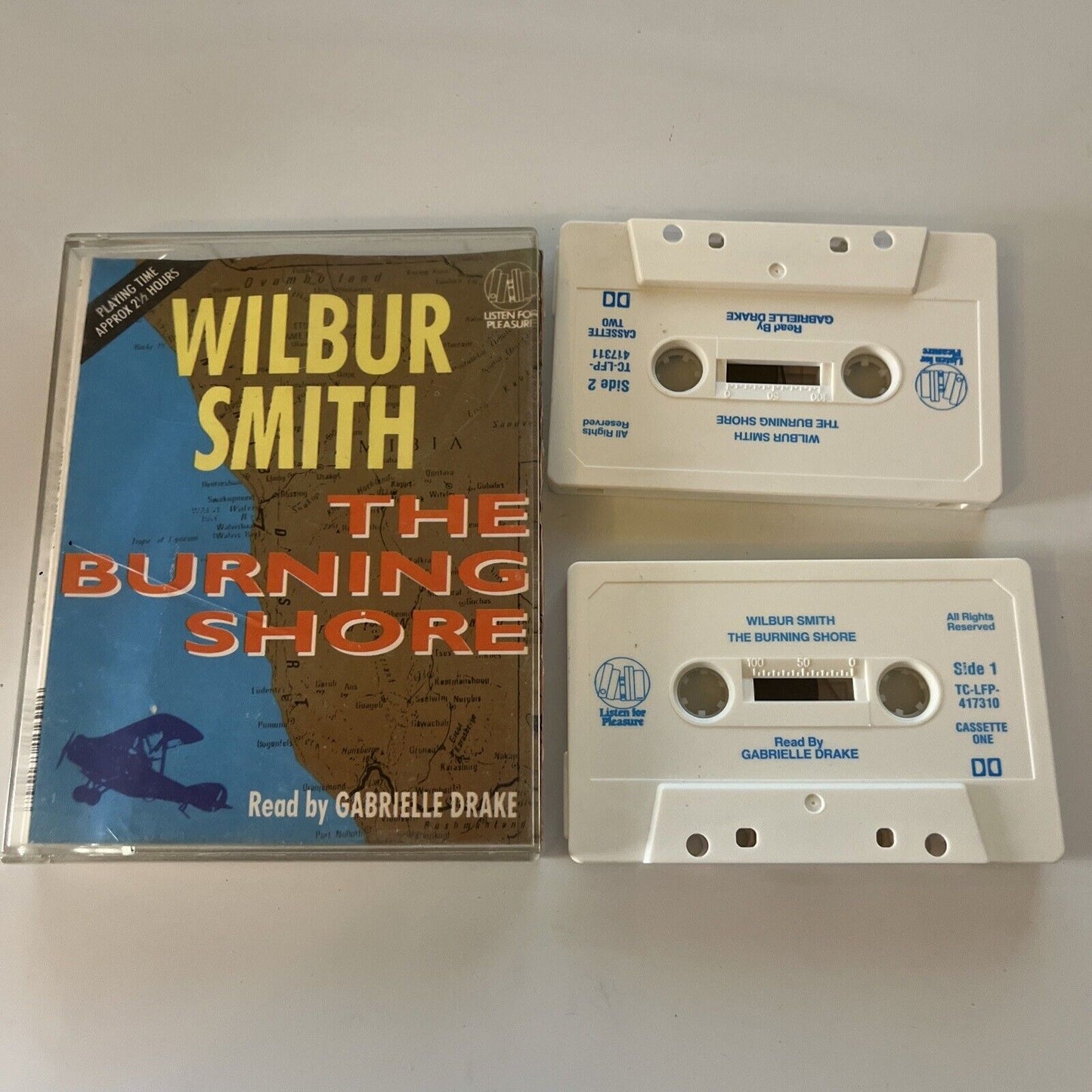 The Burning Stone By Wilbur Shore (Audio Cassette, 1985) Read By Gabrielle Drake