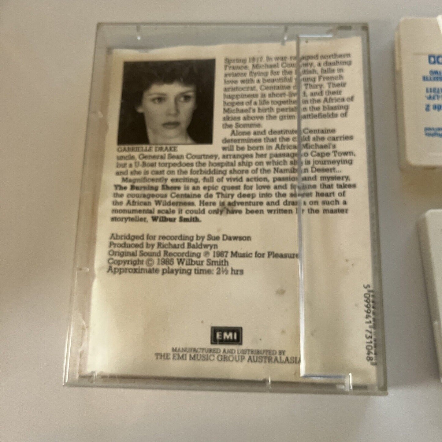 The Burning Stone By Wilbur Shore (Audio Cassette, 1985) Read By Gabrielle Drake