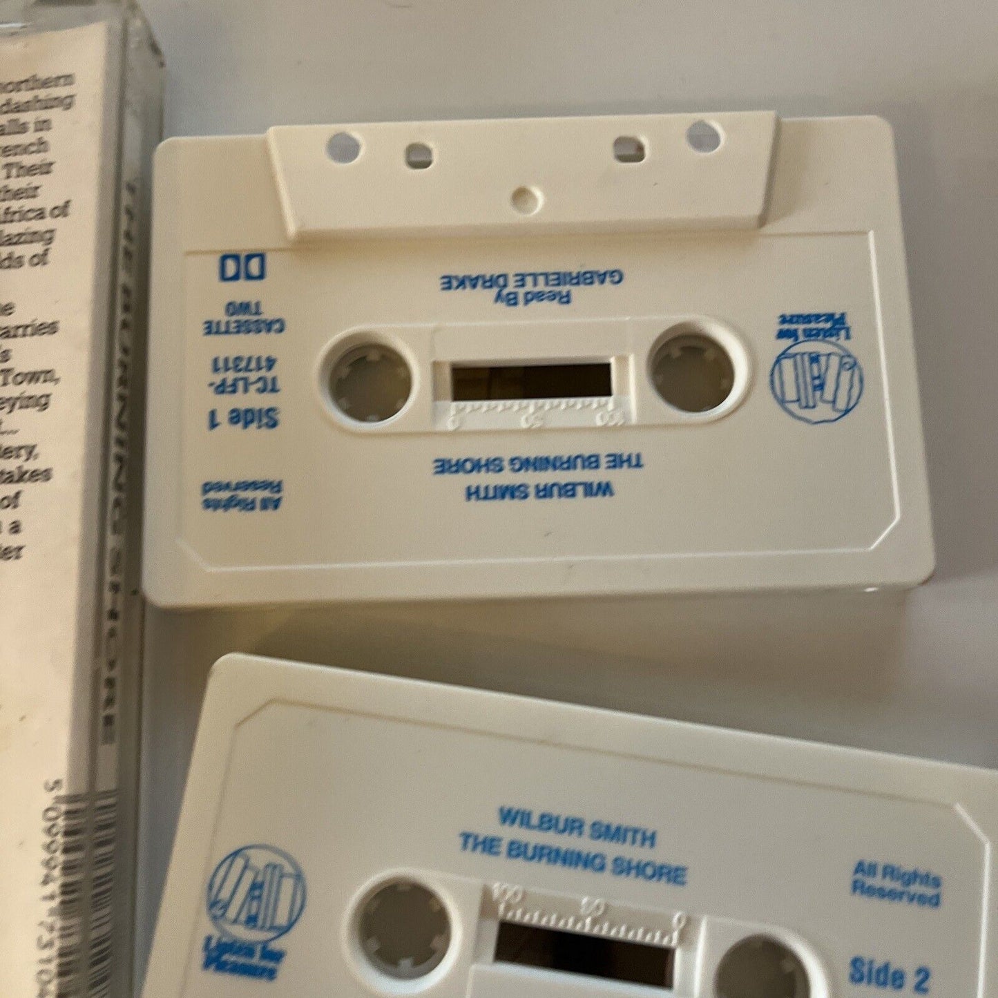 The Burning Stone By Wilbur Shore (Audio Cassette, 1985) Read By Gabrielle Drake