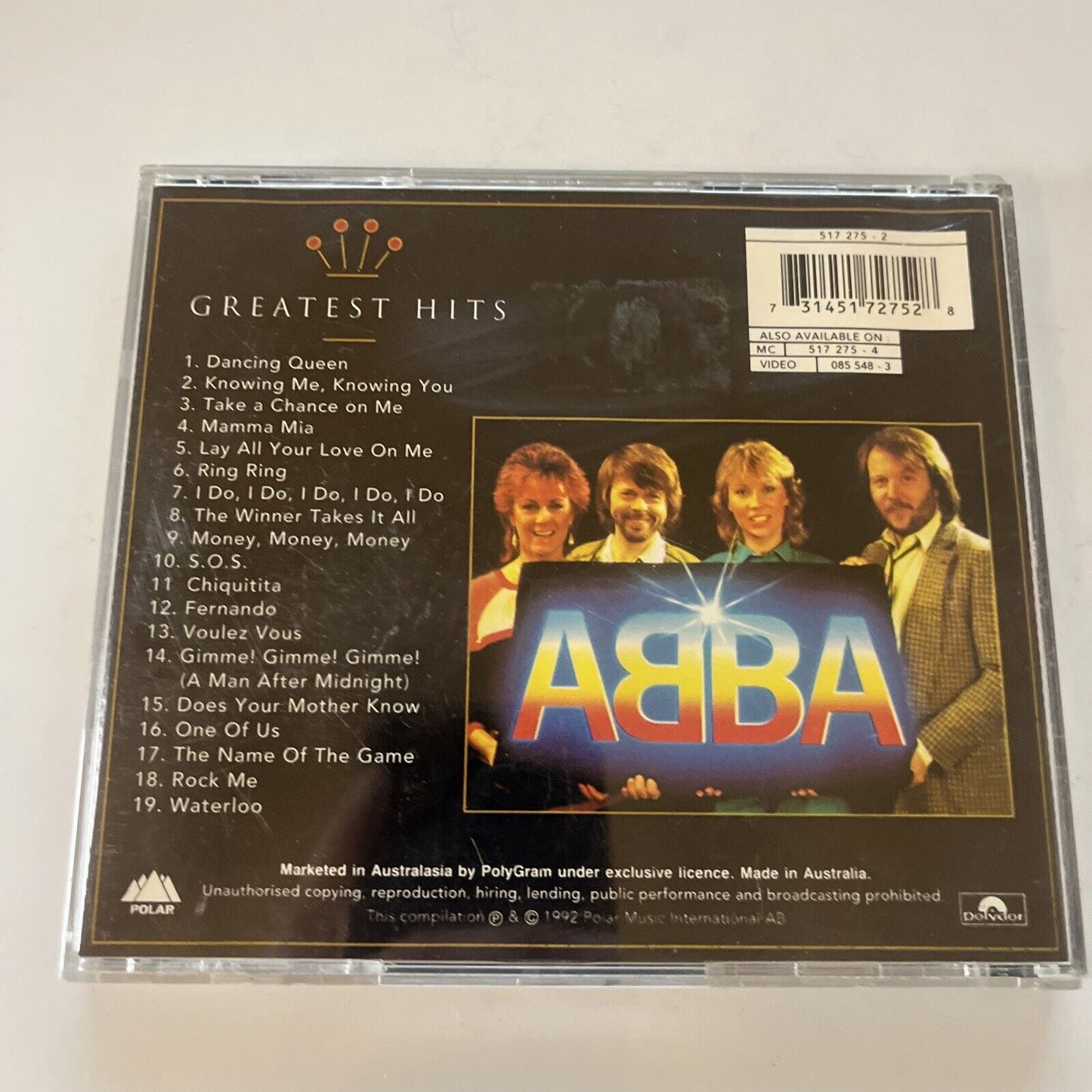 ABBA - ABBA Gold: Greatest Hits (CD, 1992)