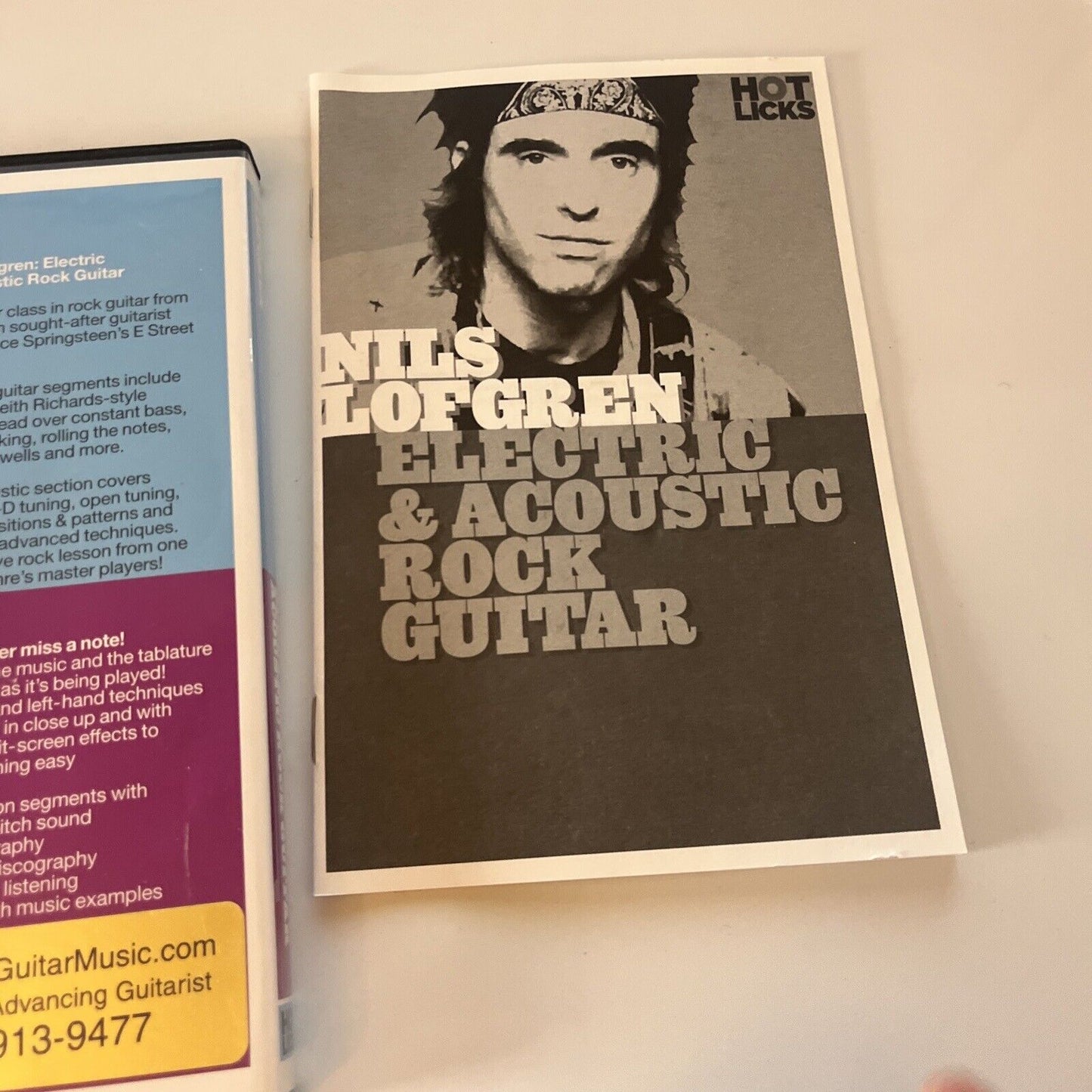Nils Lofgreen - Electric & Acoustic Rock Guitar (DVD) All Regions