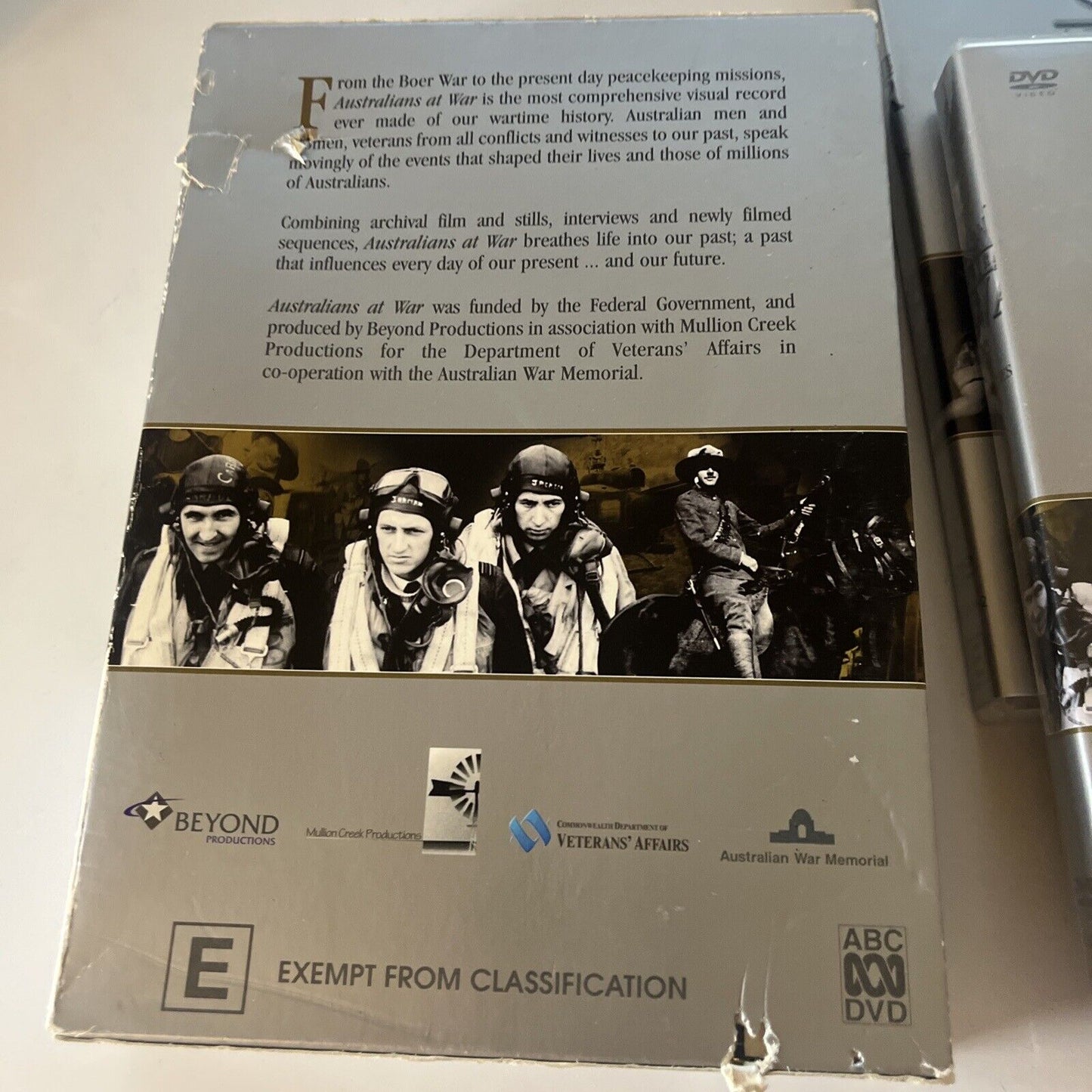 WWI - Australians At War (DVD, 2001, 2-Disc) ABC TV Region 4