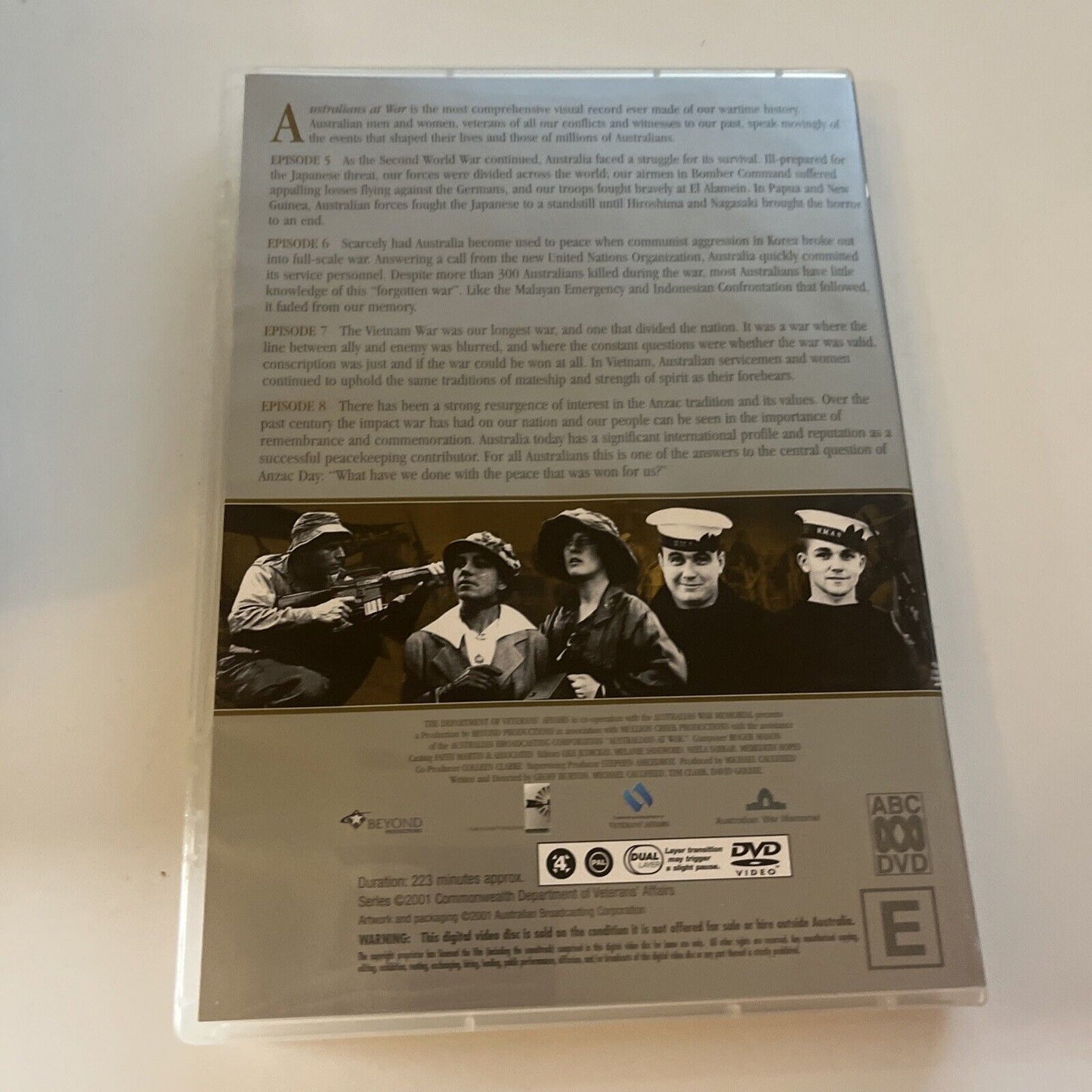 WWI - Australians At War (DVD, 2001, 2-Disc) ABC TV Region 4
