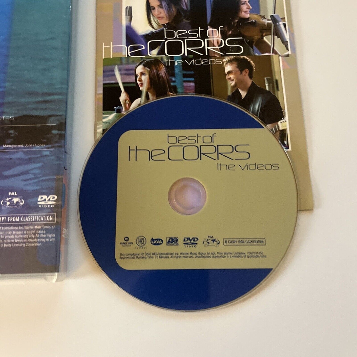 The Best of the Corrs - The Videos (DVD, 2002) Region 4 &2