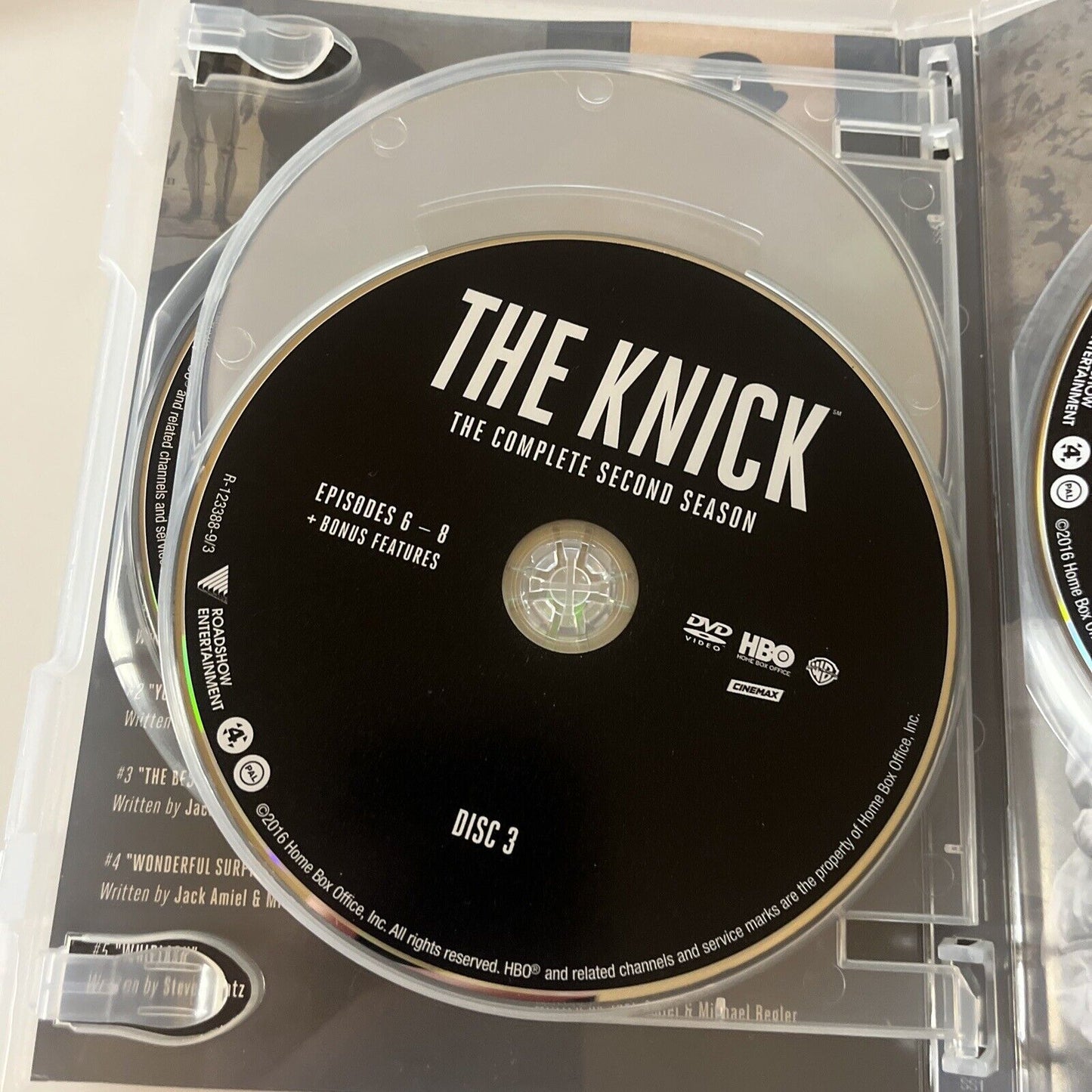 The Knick : Season 2 (DVD, 2015, 4-Disc) Clive Owen Region 4