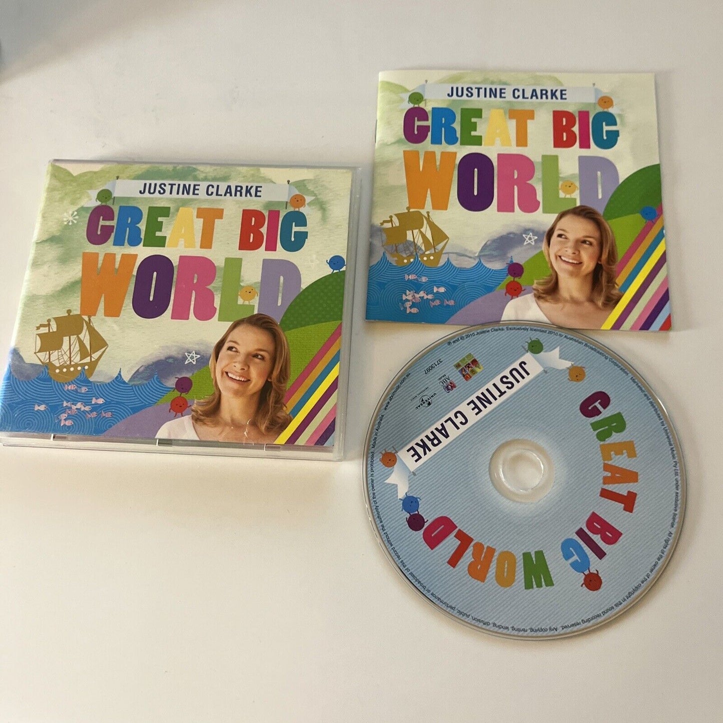 Justine Clarke - Great Big World (CD, 2012)